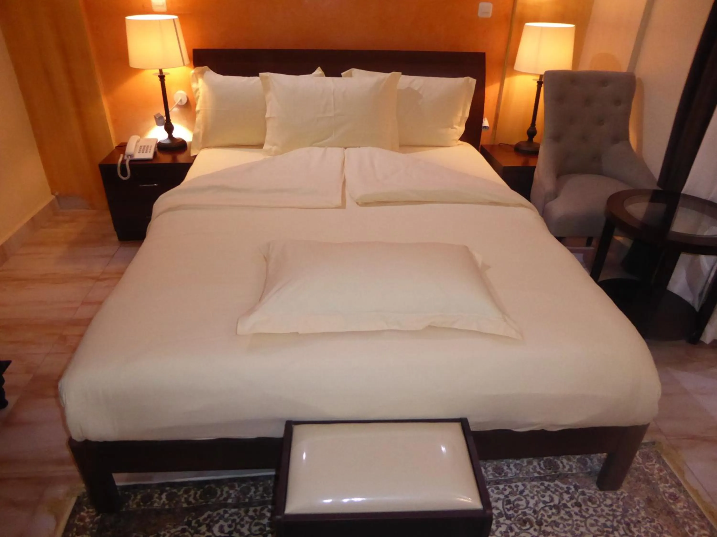 Bed in Safyad Hotel