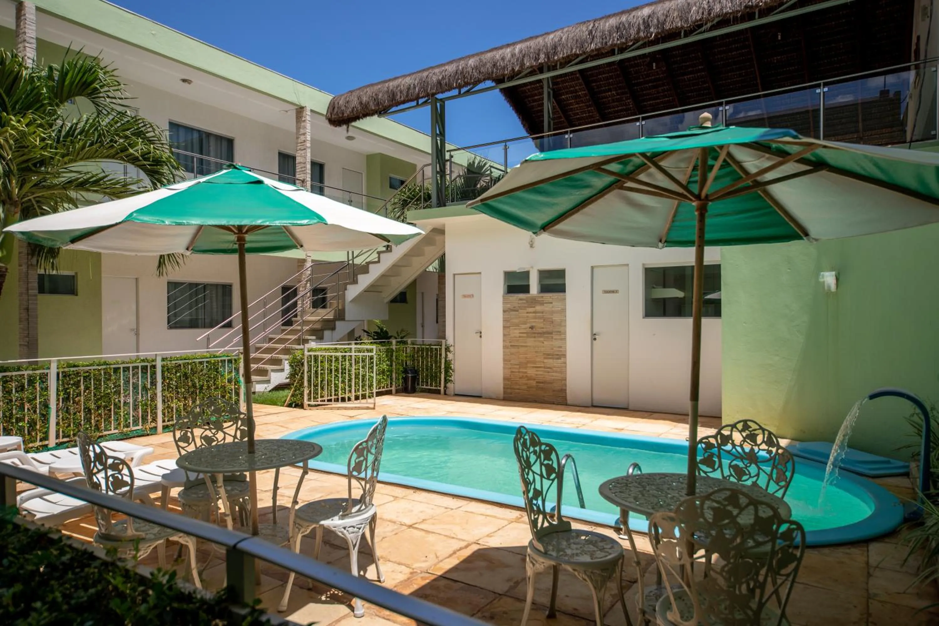 Swimming pool in Pousada Mirante da Praia
