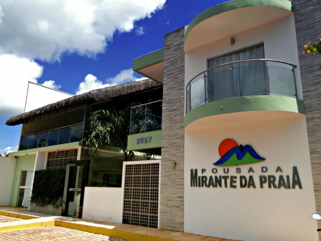 Property building in Pousada Mirante da Praia