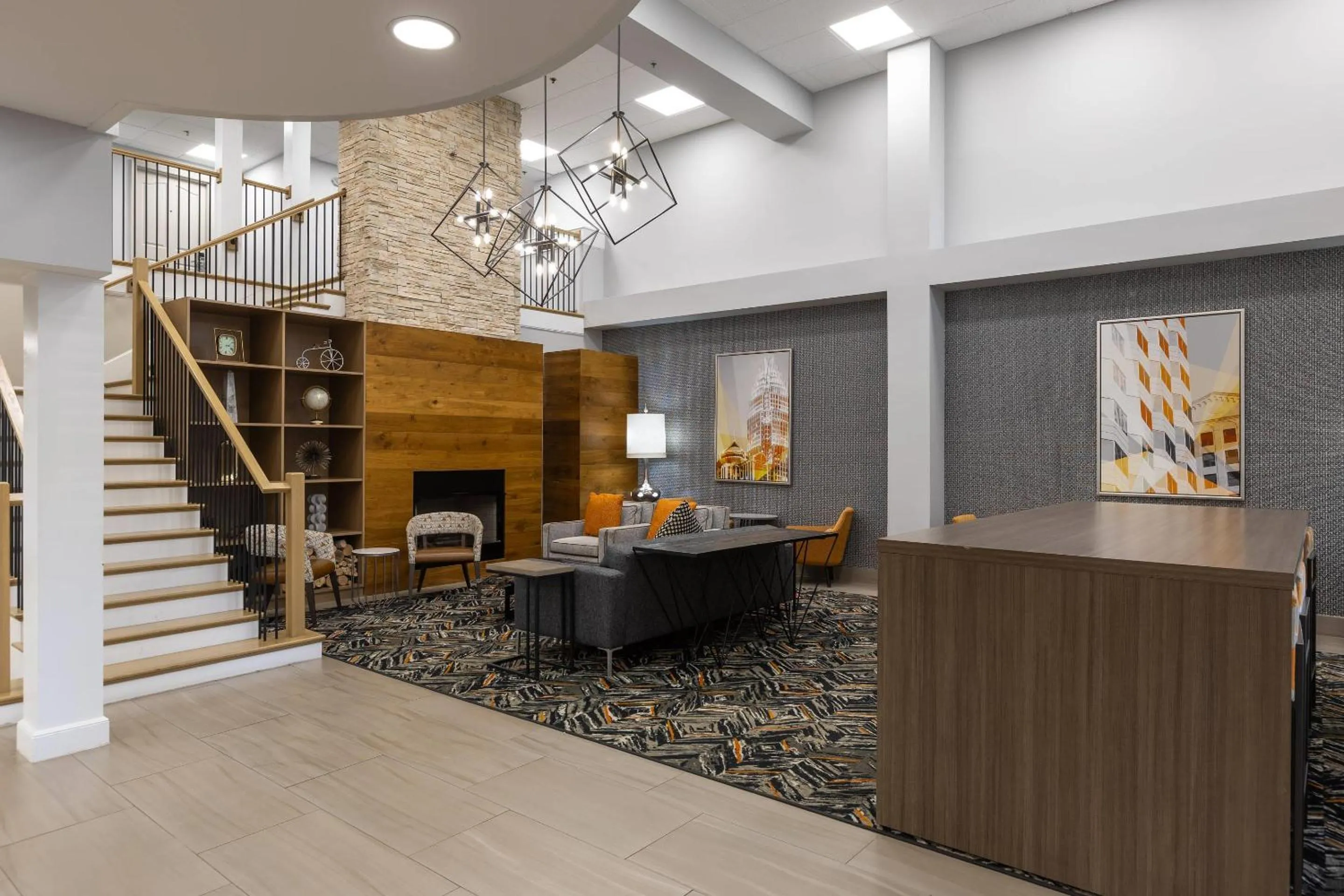 Lobby or reception in Country Inn & Suites by Radisson, Lake Norman Huntersville, NC