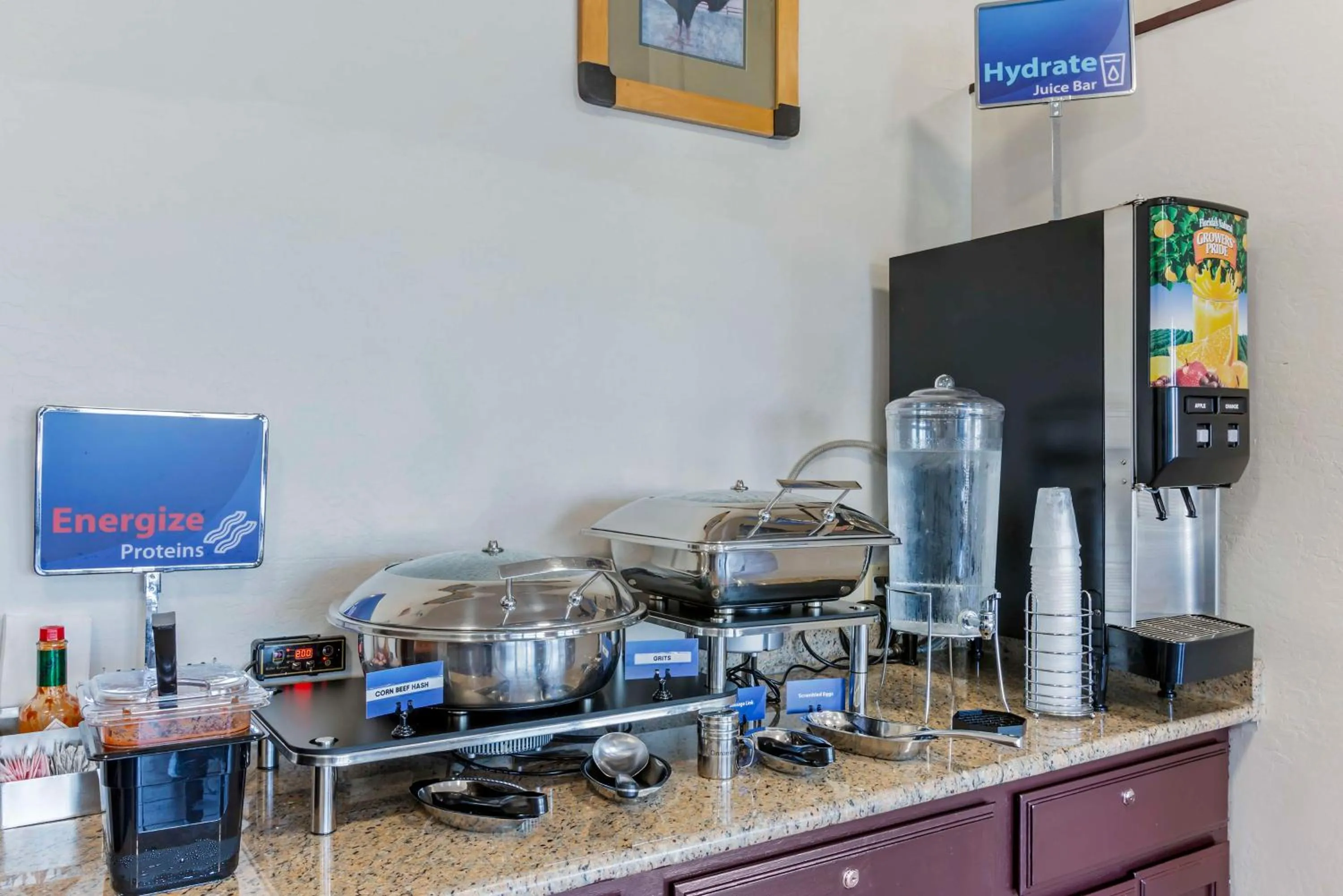 Breakfast in Best Western Superstition Springs Inn