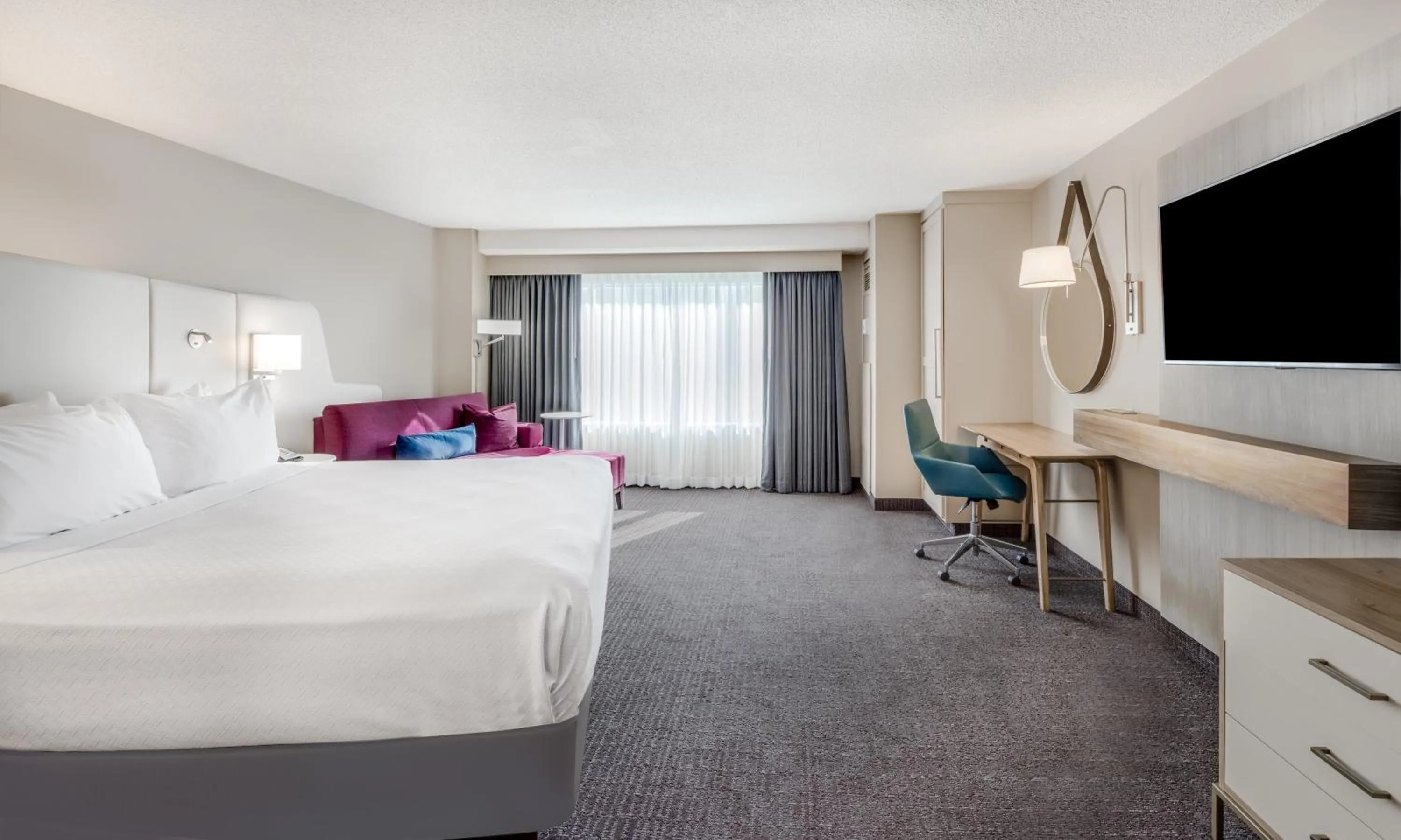 Photo of the whole room, Bed in Crowne Plaza Cleveland at Playhouse Square by IHG