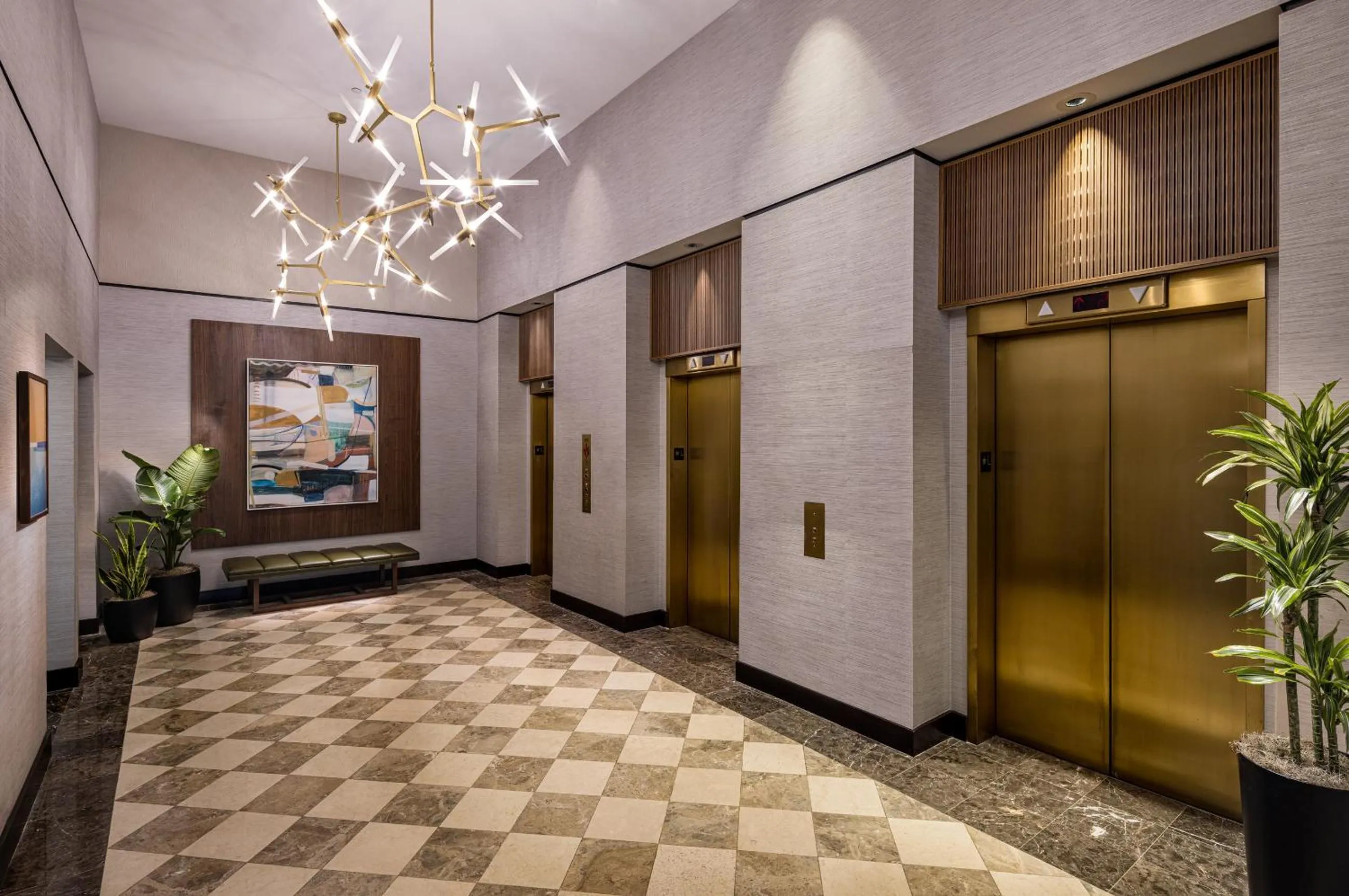 Decorative detail in Crowne Plaza Cleveland at Playhouse Square by IHG