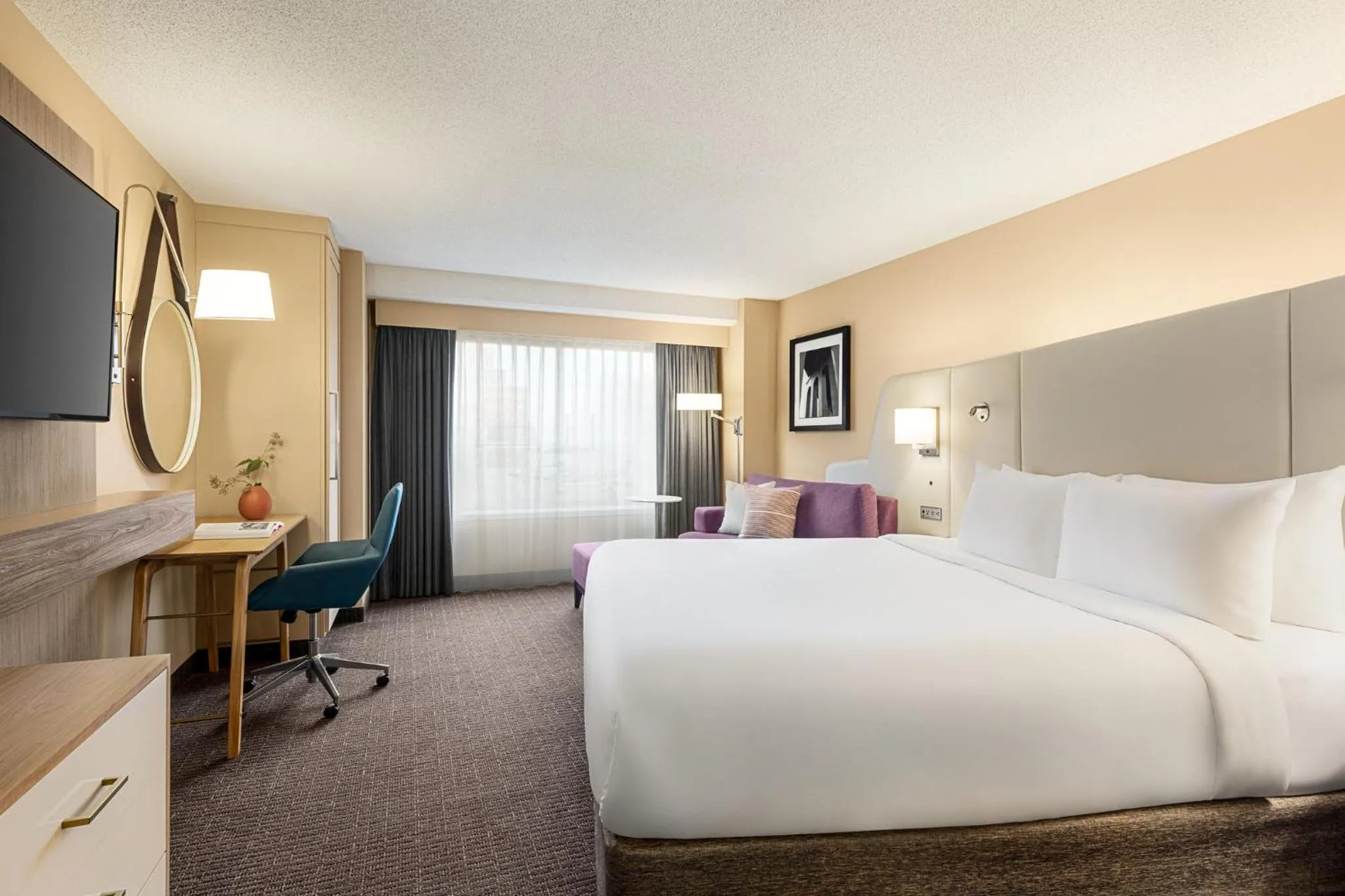 Photo of the whole room, Bed in Crowne Plaza Cleveland at Playhouse Square by IHG