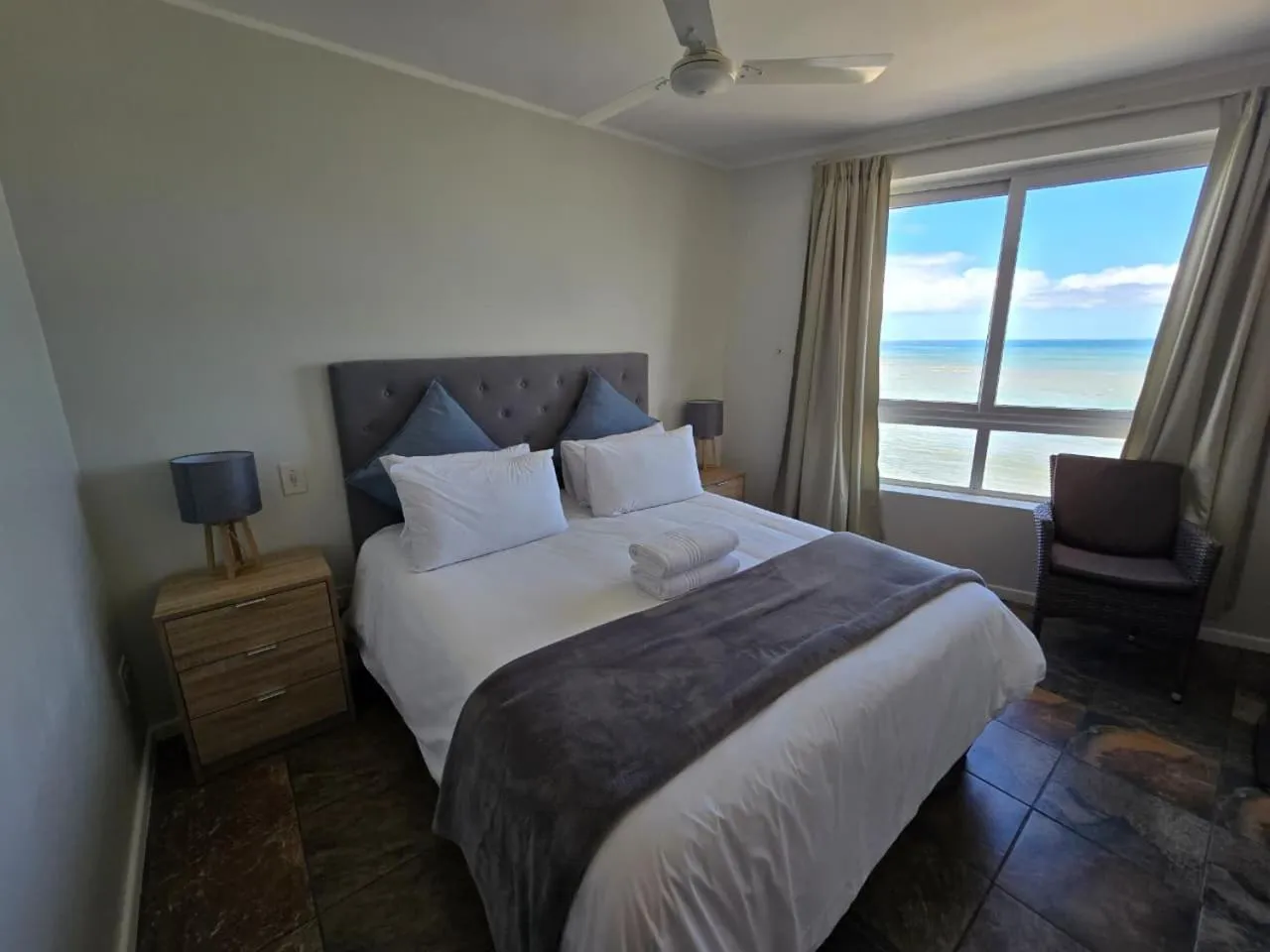 Bed in False Bay Inn