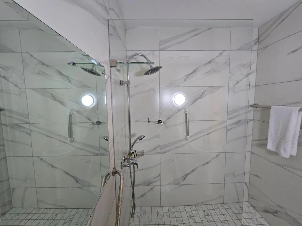 Shower in False Bay Inn