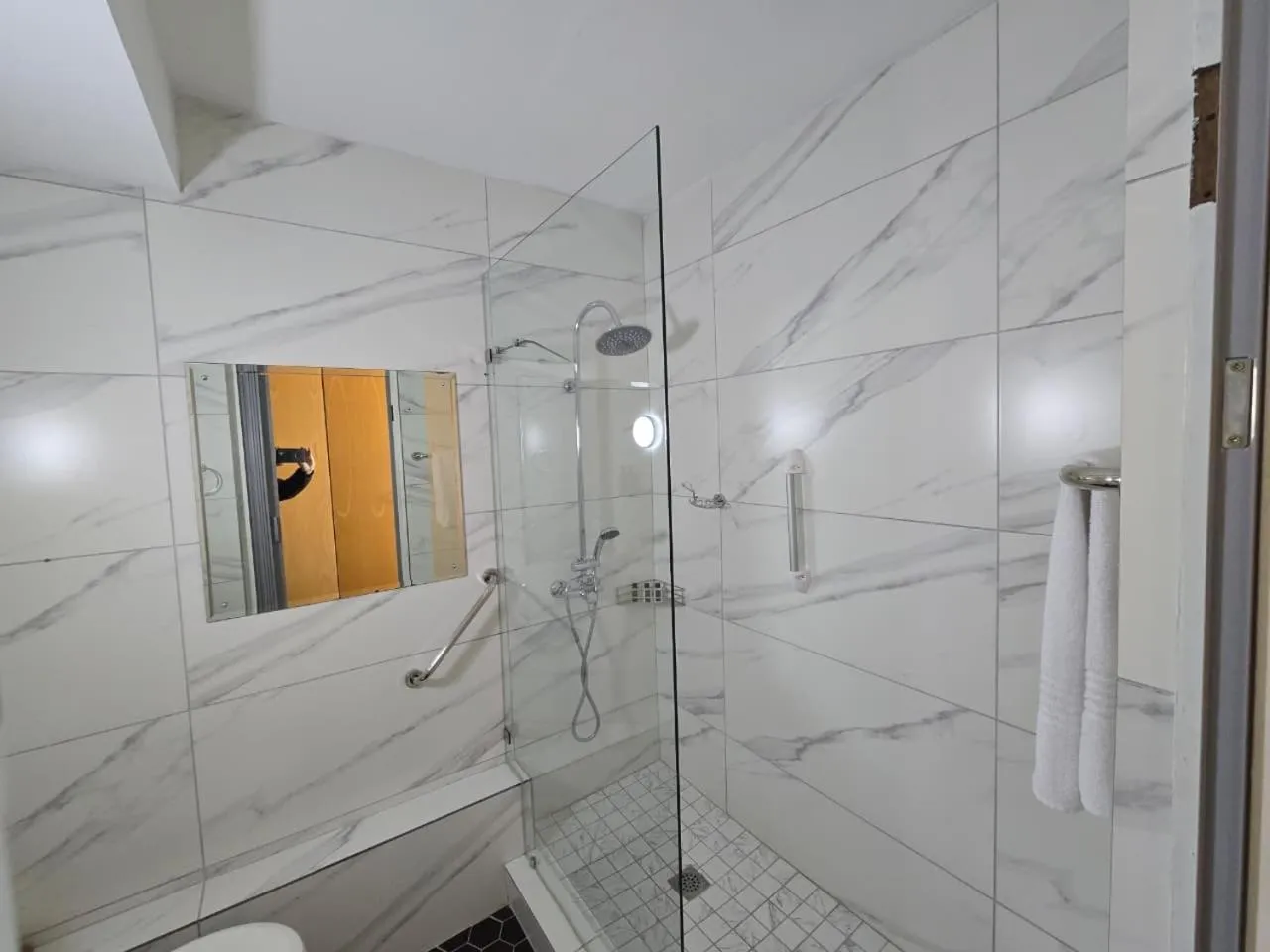 Shower in False Bay Inn