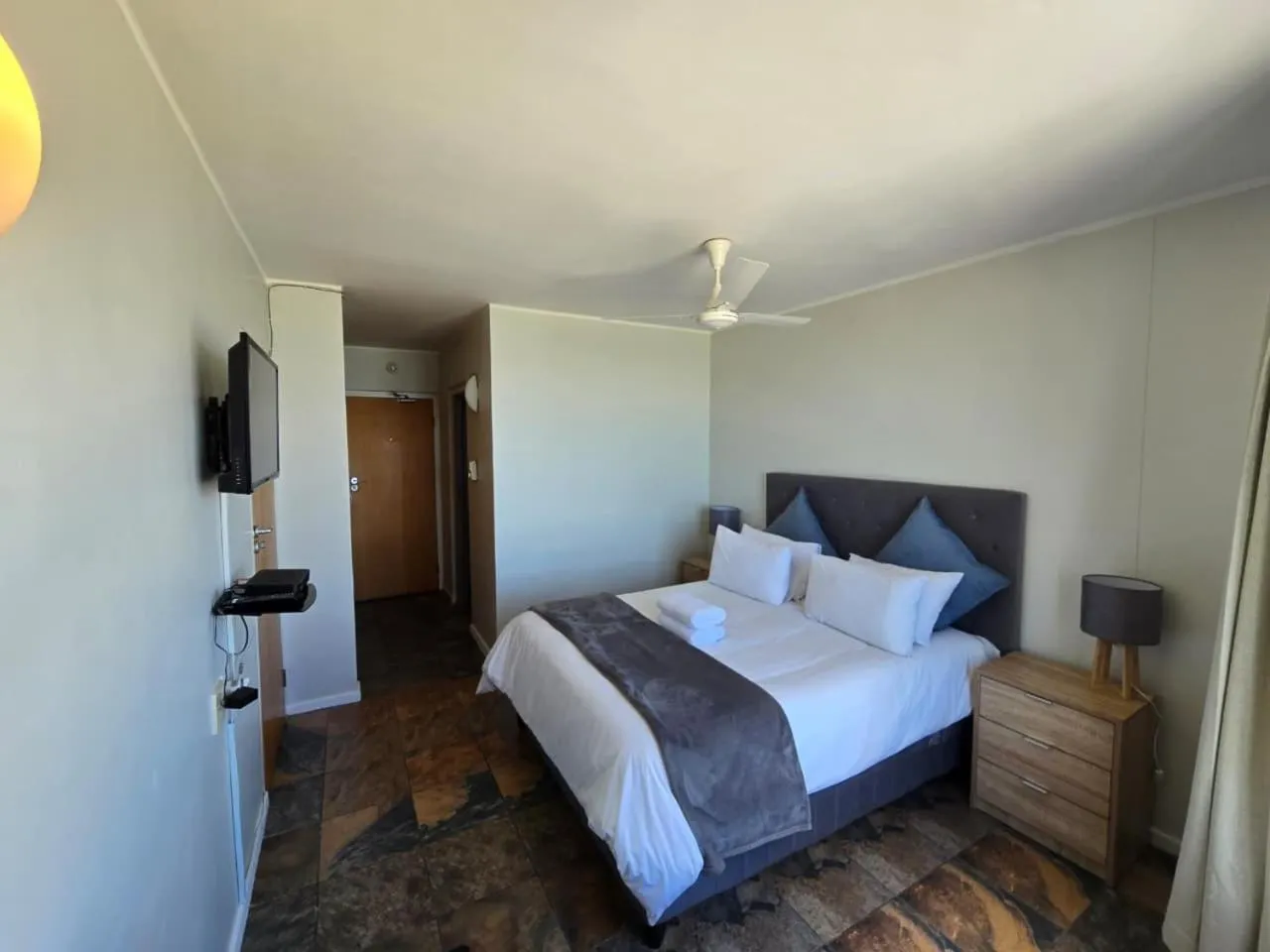 Bed in False Bay Inn