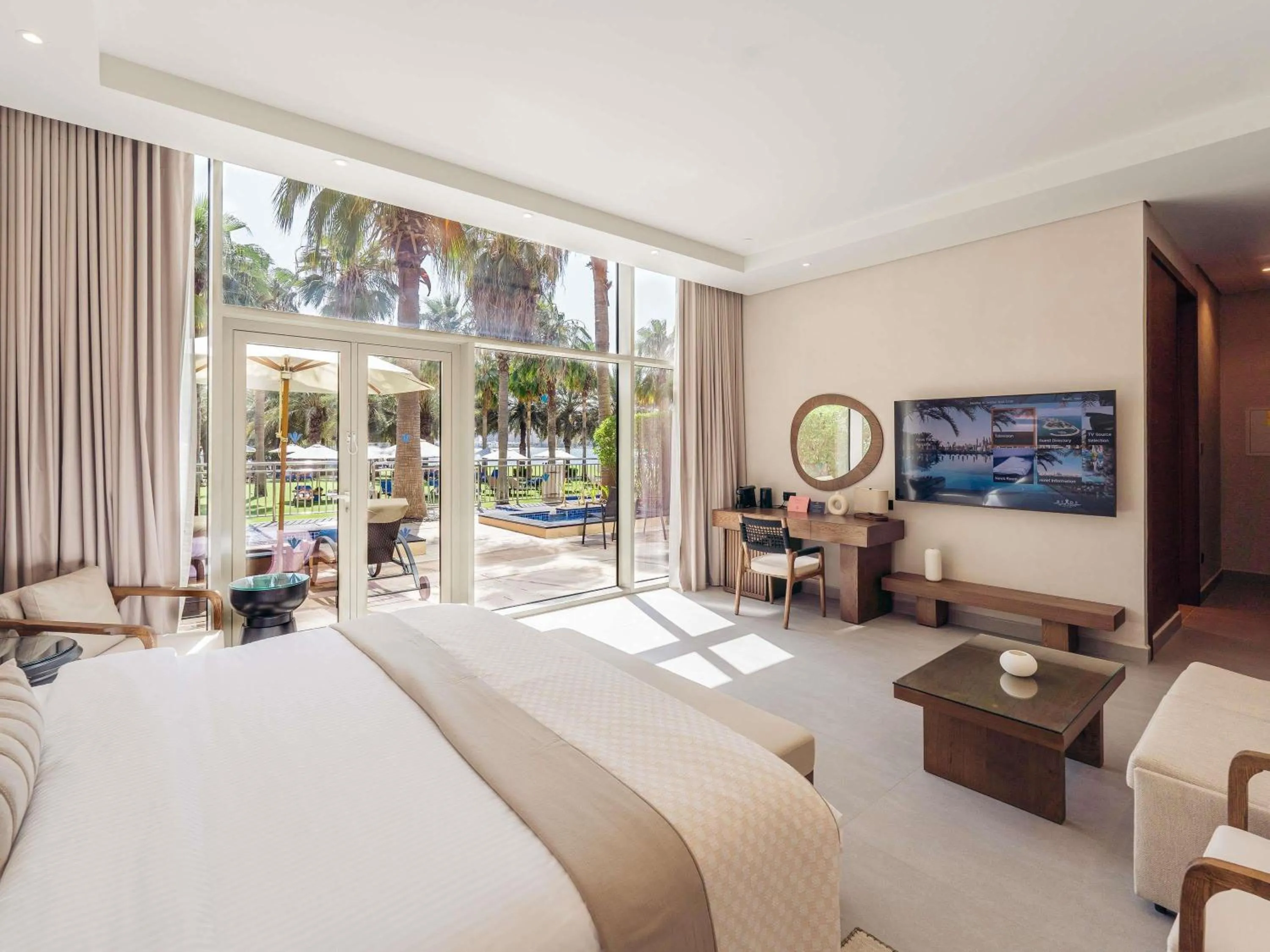 Bedroom, Bed in Rixos The Palm Hotel & Suites - Ultra All Inclusive