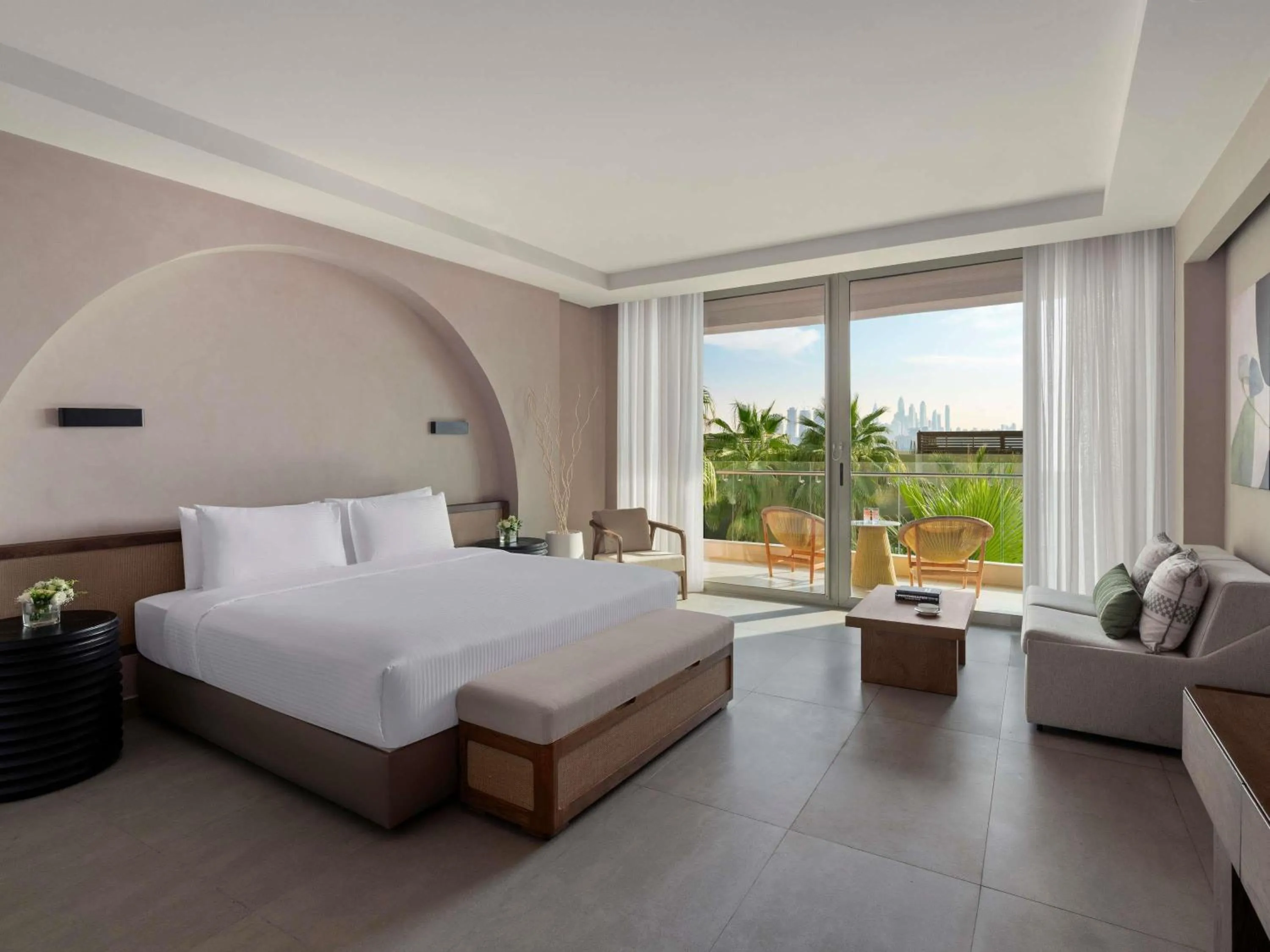 Bedroom, Bed in Rixos The Palm Hotel & Suites - Ultra All Inclusive