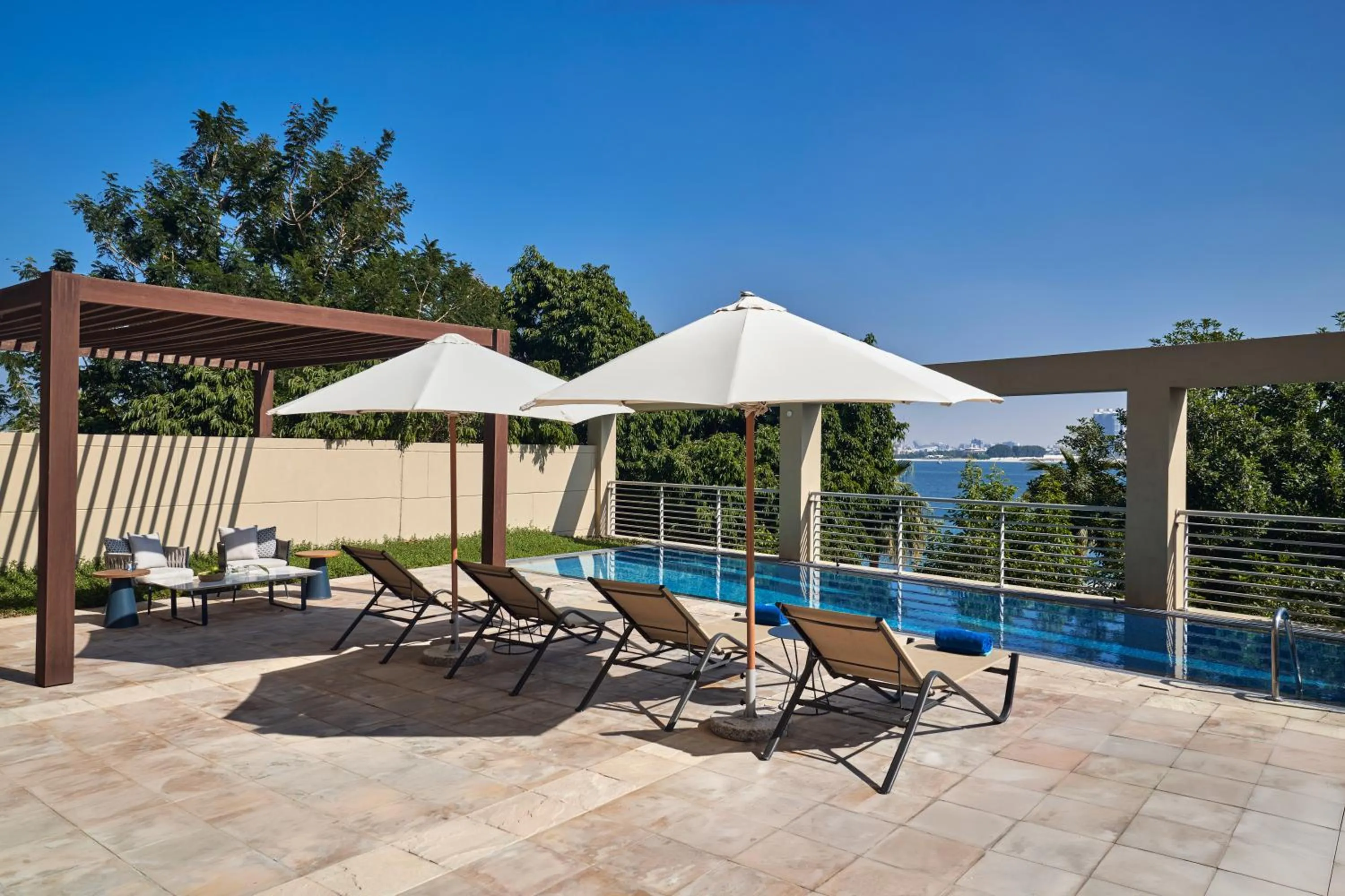 Swimming pool in Rixos The Palm Hotel & Suites - Ultra All Inclusive