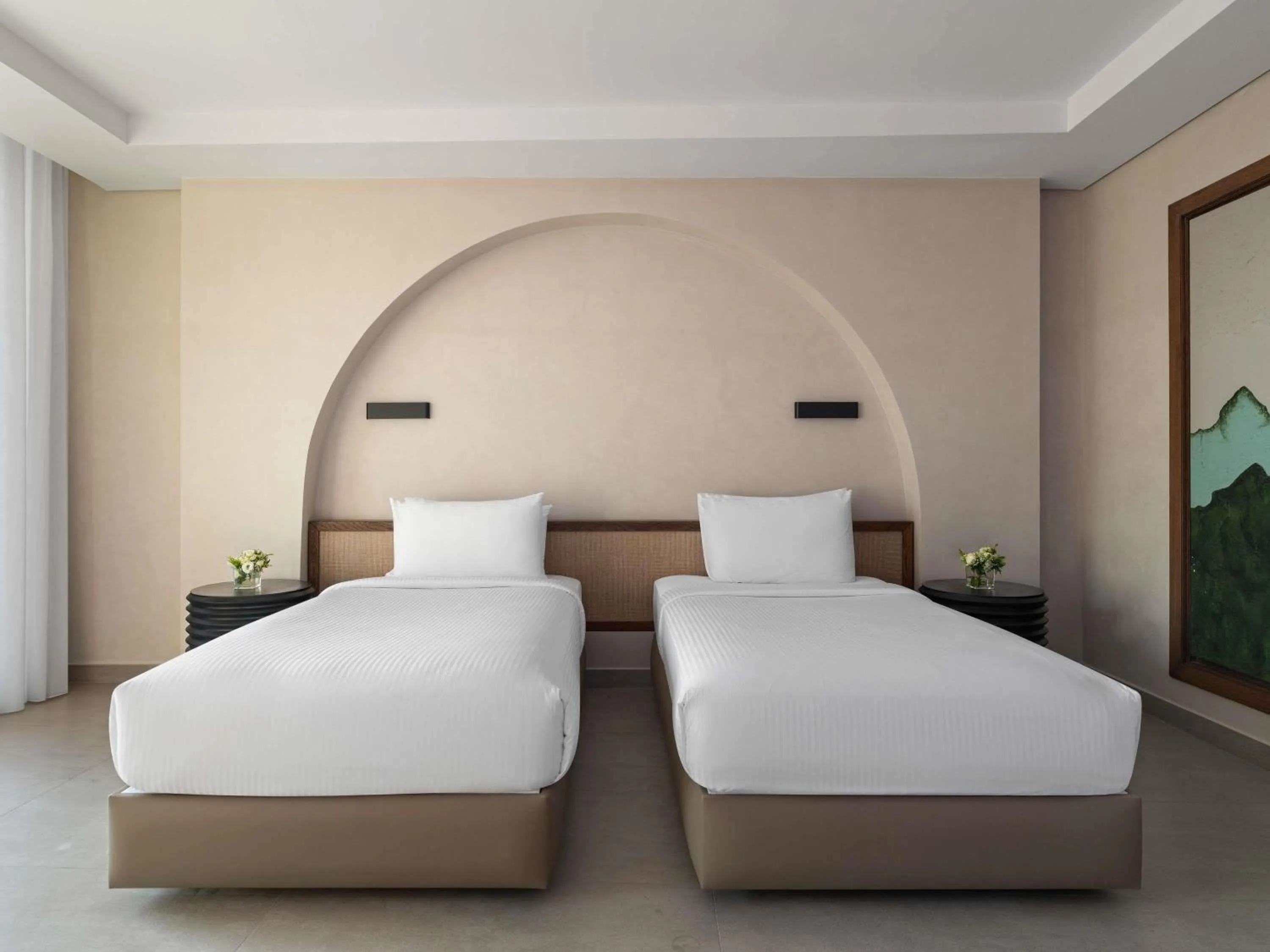 Bedroom, Bed in Rixos The Palm Hotel & Suites - Ultra All Inclusive