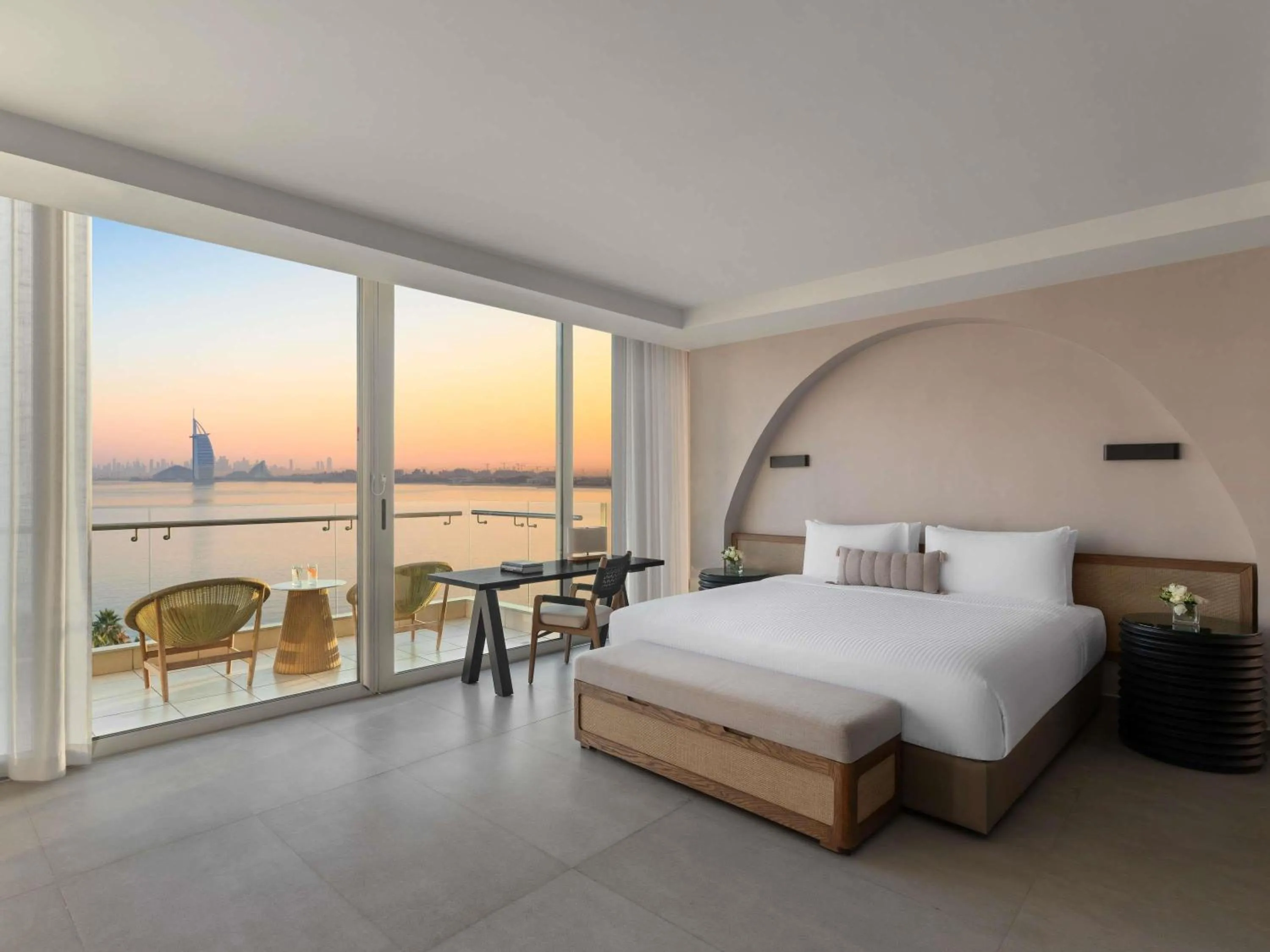 Bedroom, Bed in Rixos The Palm Hotel & Suites - Ultra All Inclusive