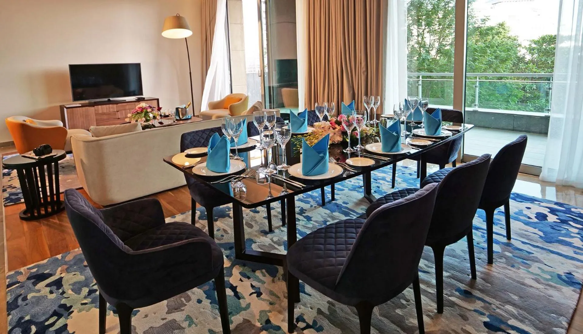 Living room in Rixos The Palm Hotel & Suites - Ultra All Inclusive