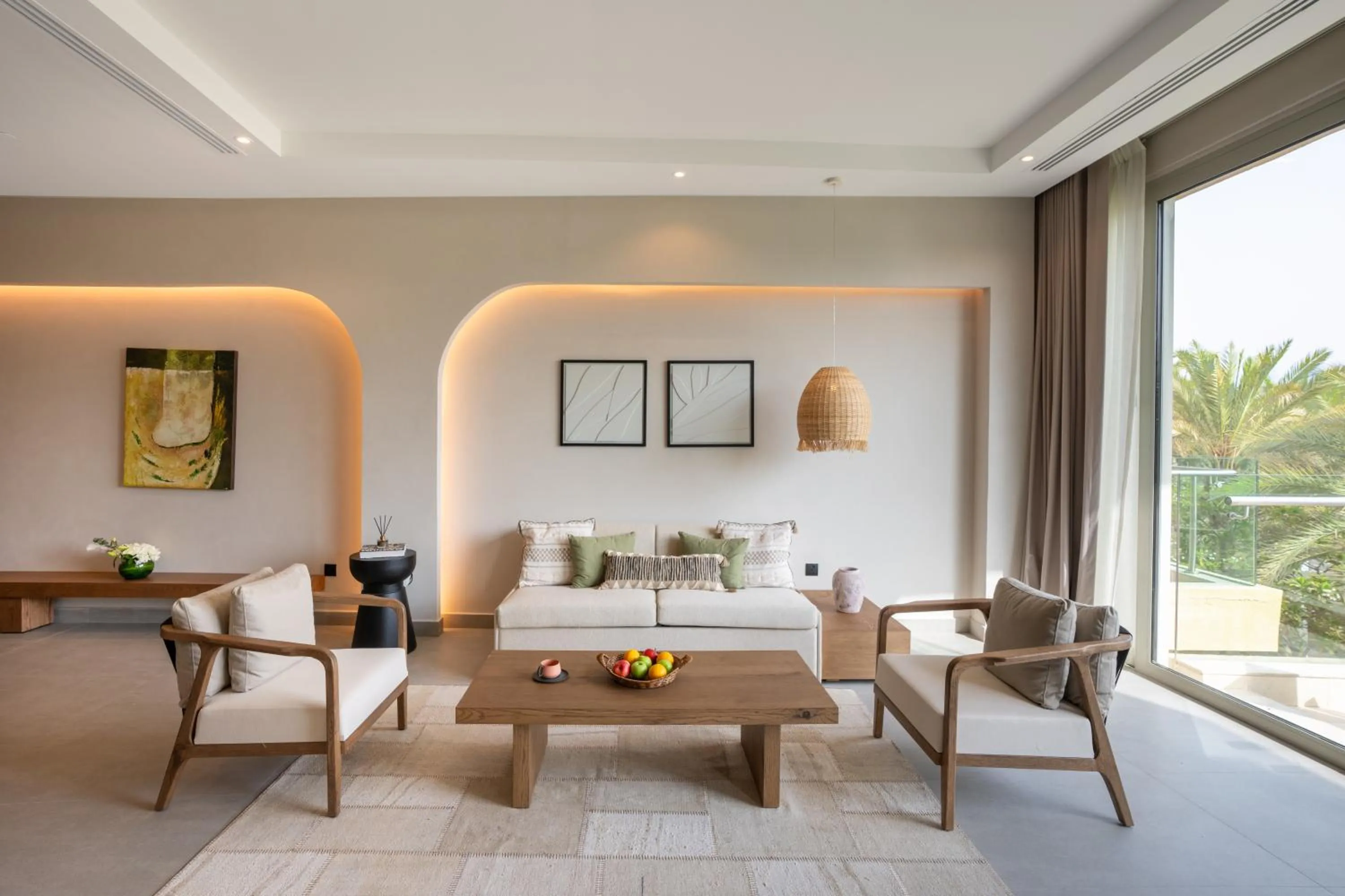 Living room in Rixos The Palm Hotel & Suites - Ultra All Inclusive