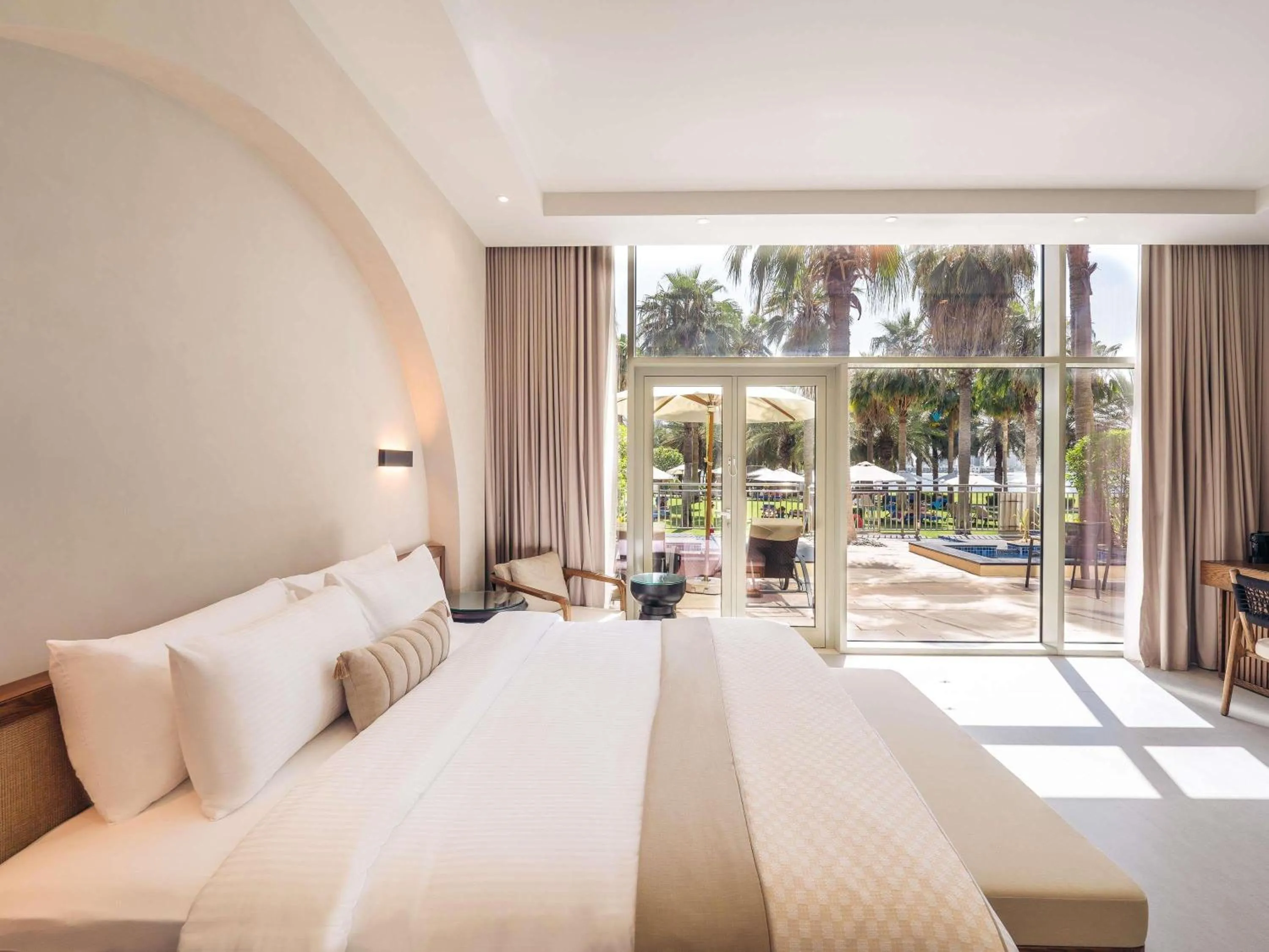 Bedroom, Bed in Rixos The Palm Hotel & Suites - Ultra All Inclusive