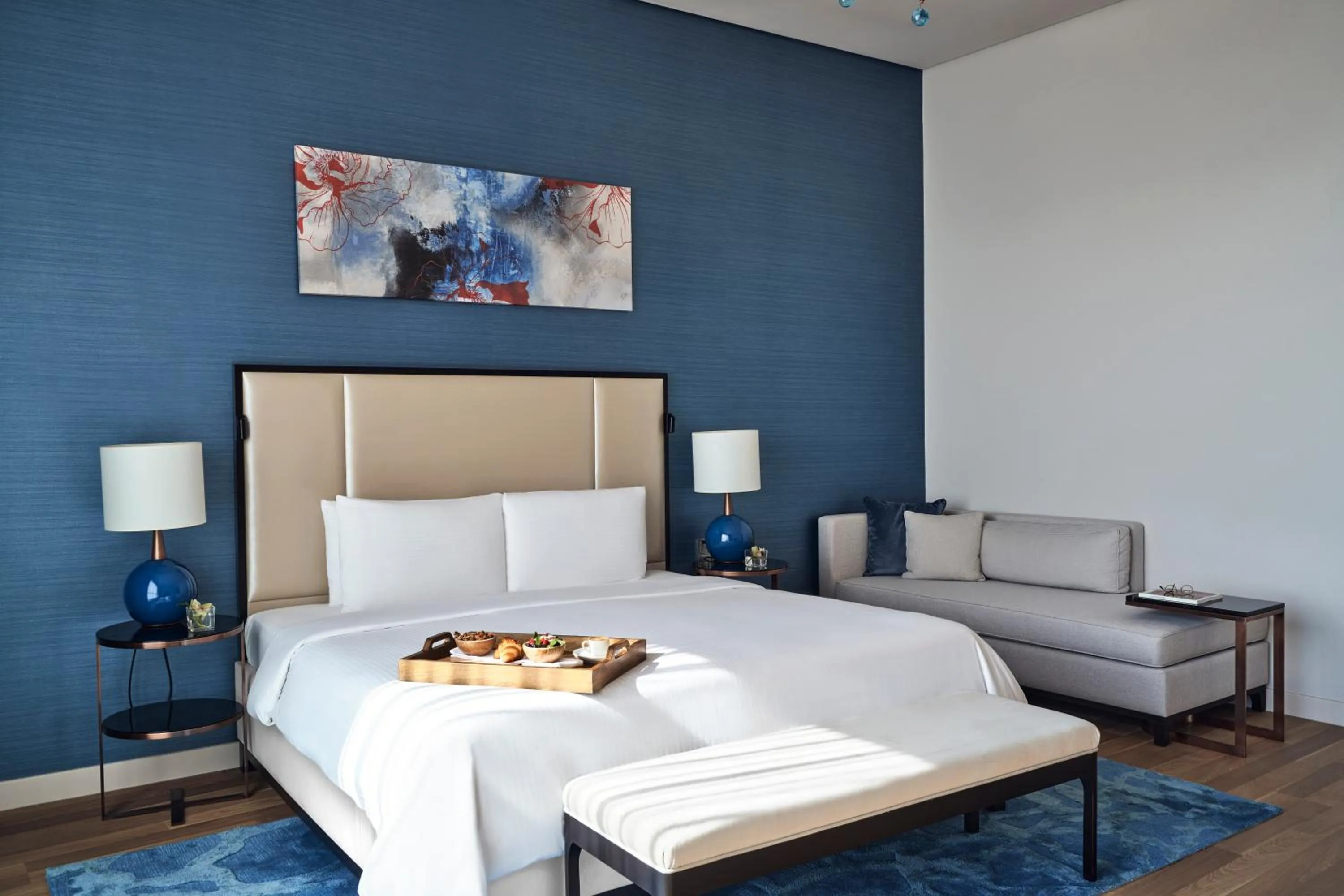 Bedroom, Bed in Rixos The Palm Hotel & Suites - Ultra All Inclusive