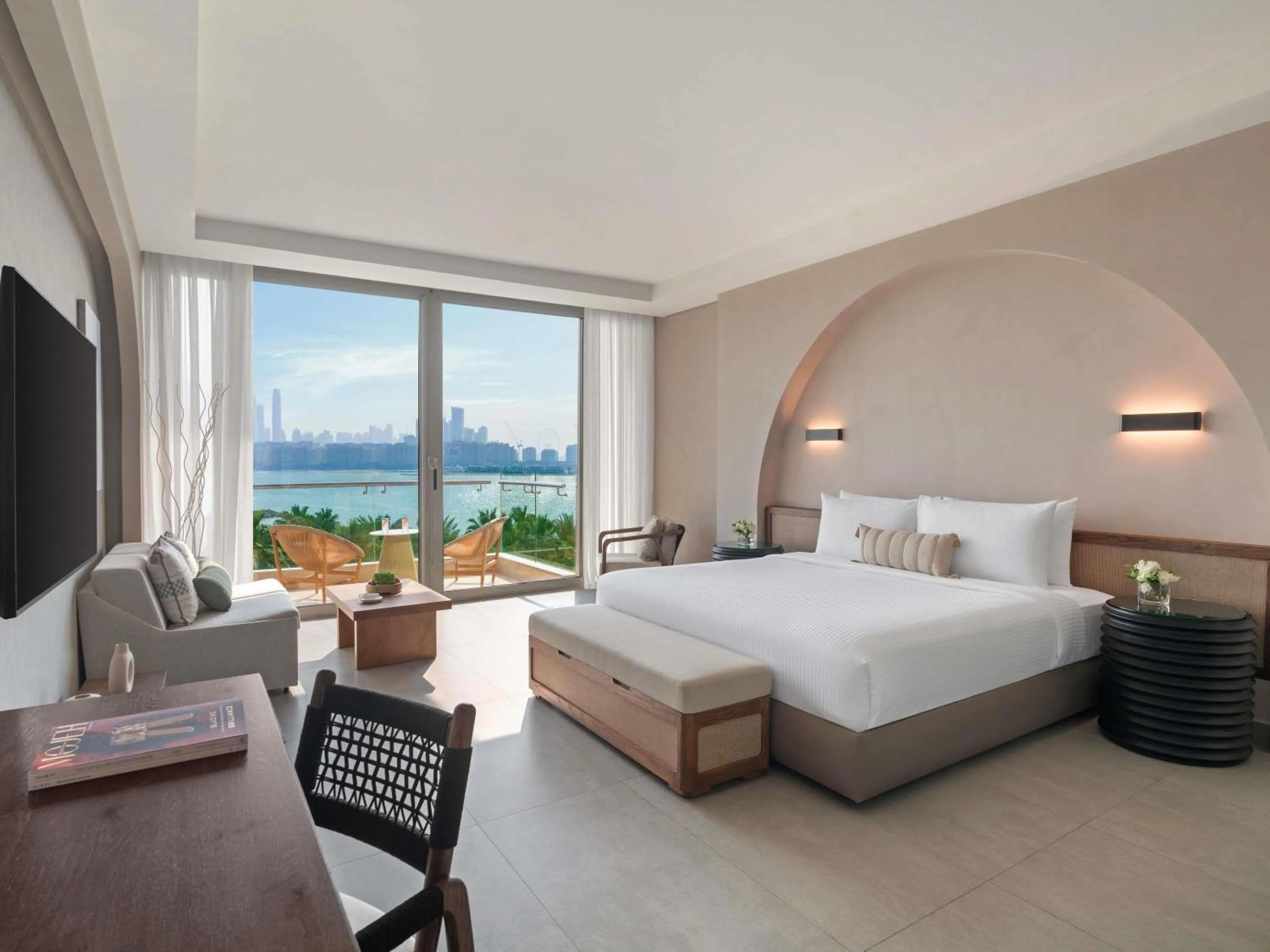 Bedroom, Bed in Rixos The Palm Hotel & Suites - Ultra All Inclusive