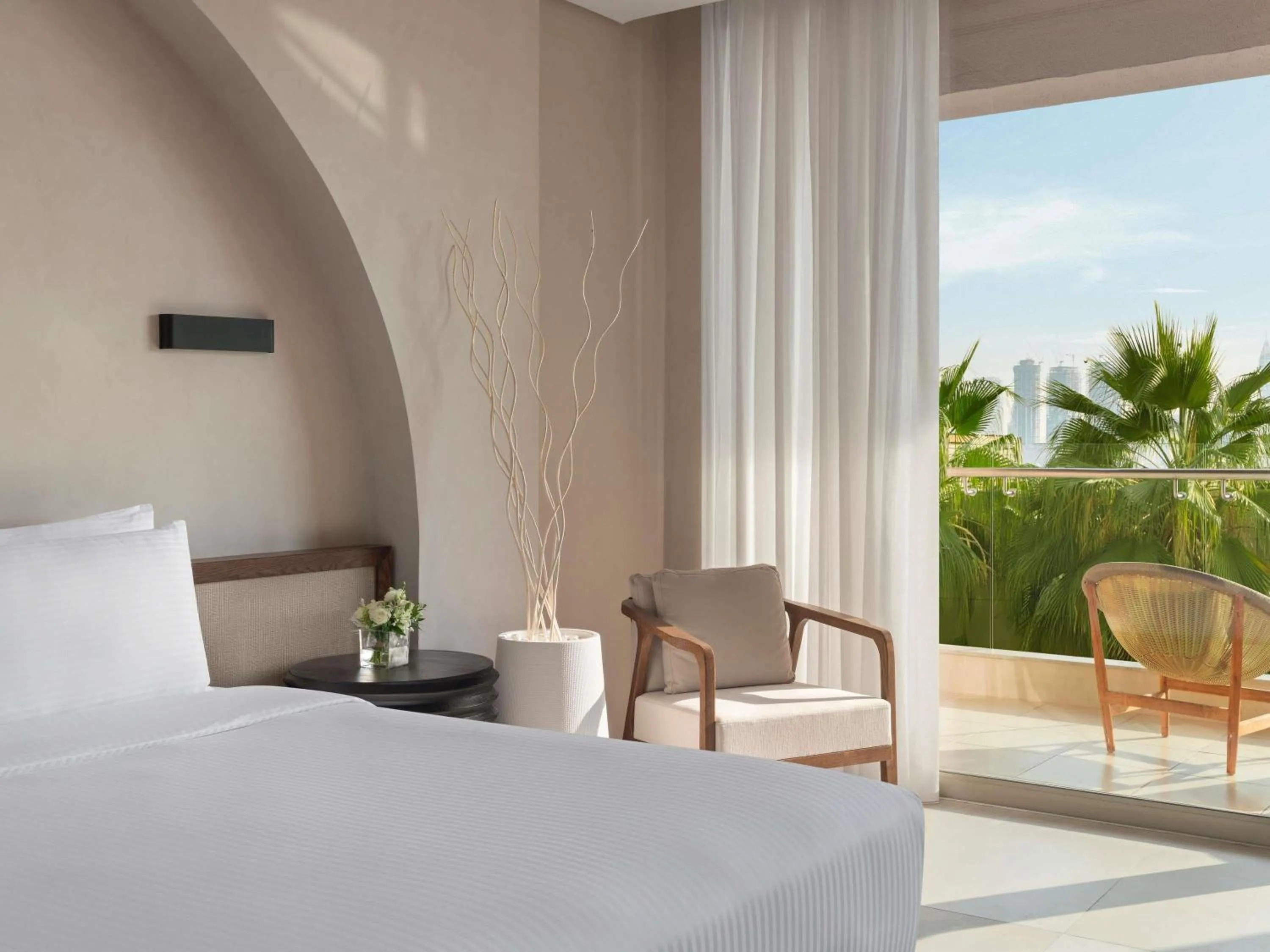 Bedroom, Bed in Rixos The Palm Hotel & Suites - Ultra All Inclusive