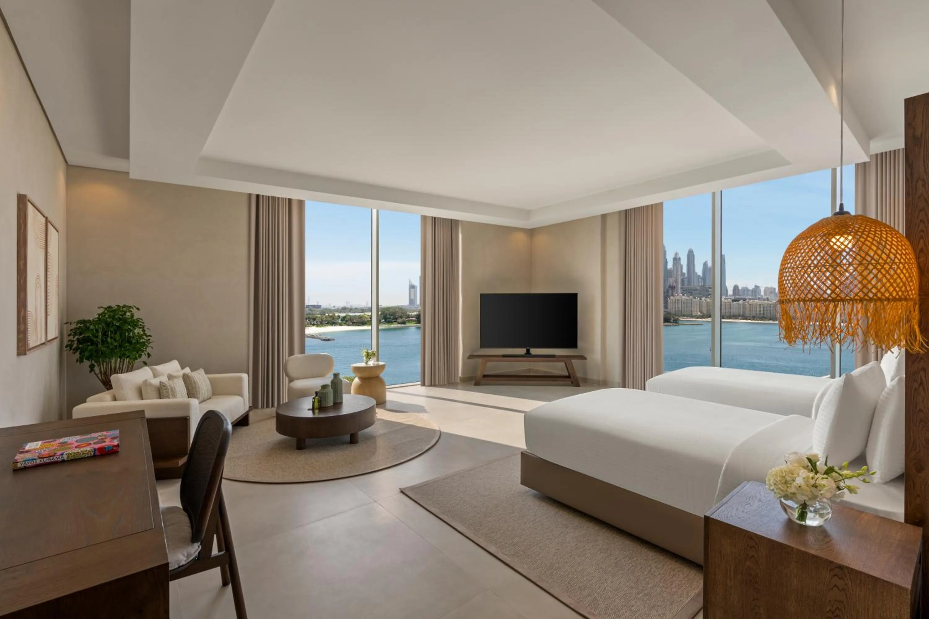 Bedroom, Bed in Rixos The Palm Hotel & Suites - Ultra All Inclusive