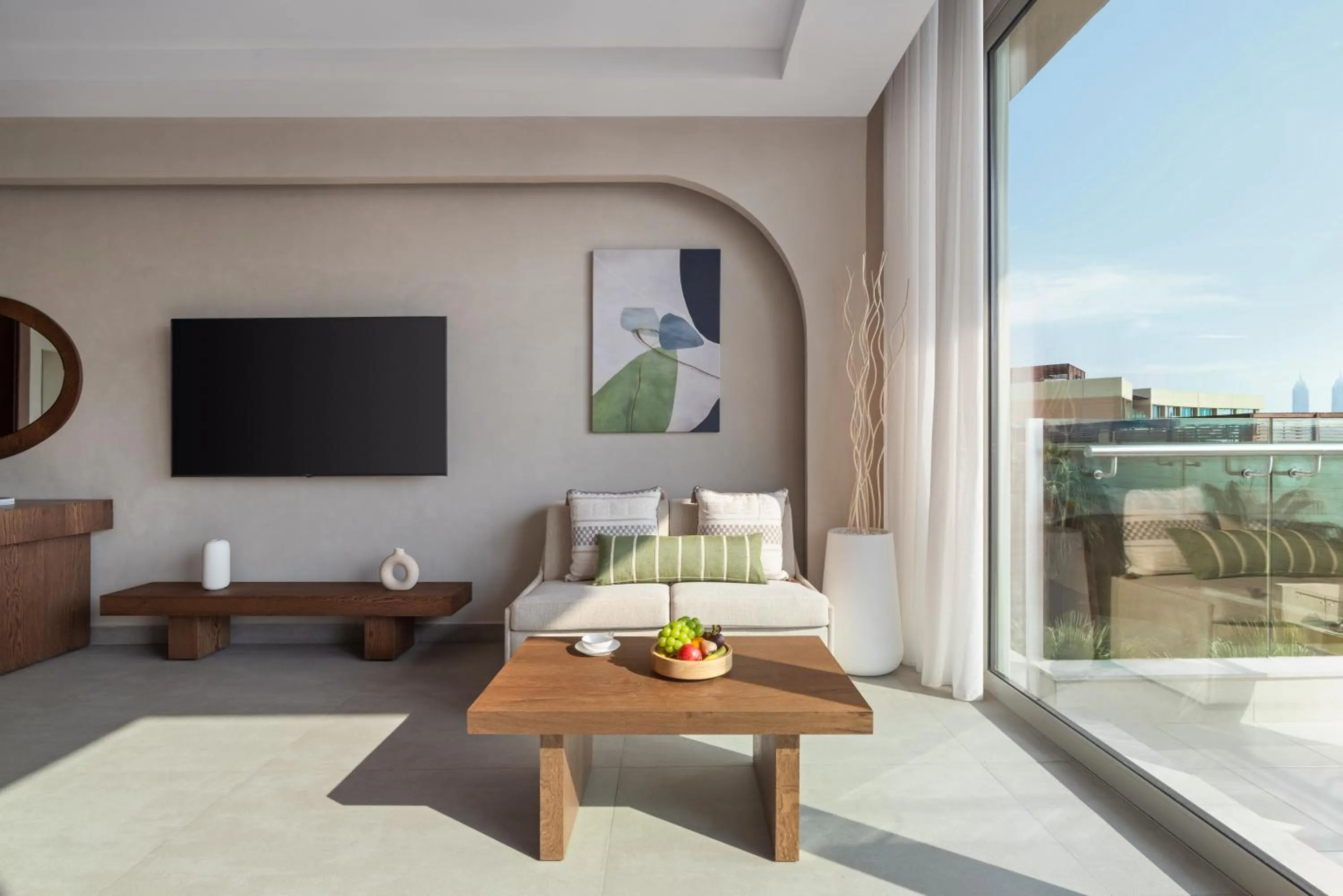 Balcony/Terrace in Rixos The Palm Hotel & Suites - Ultra All Inclusive