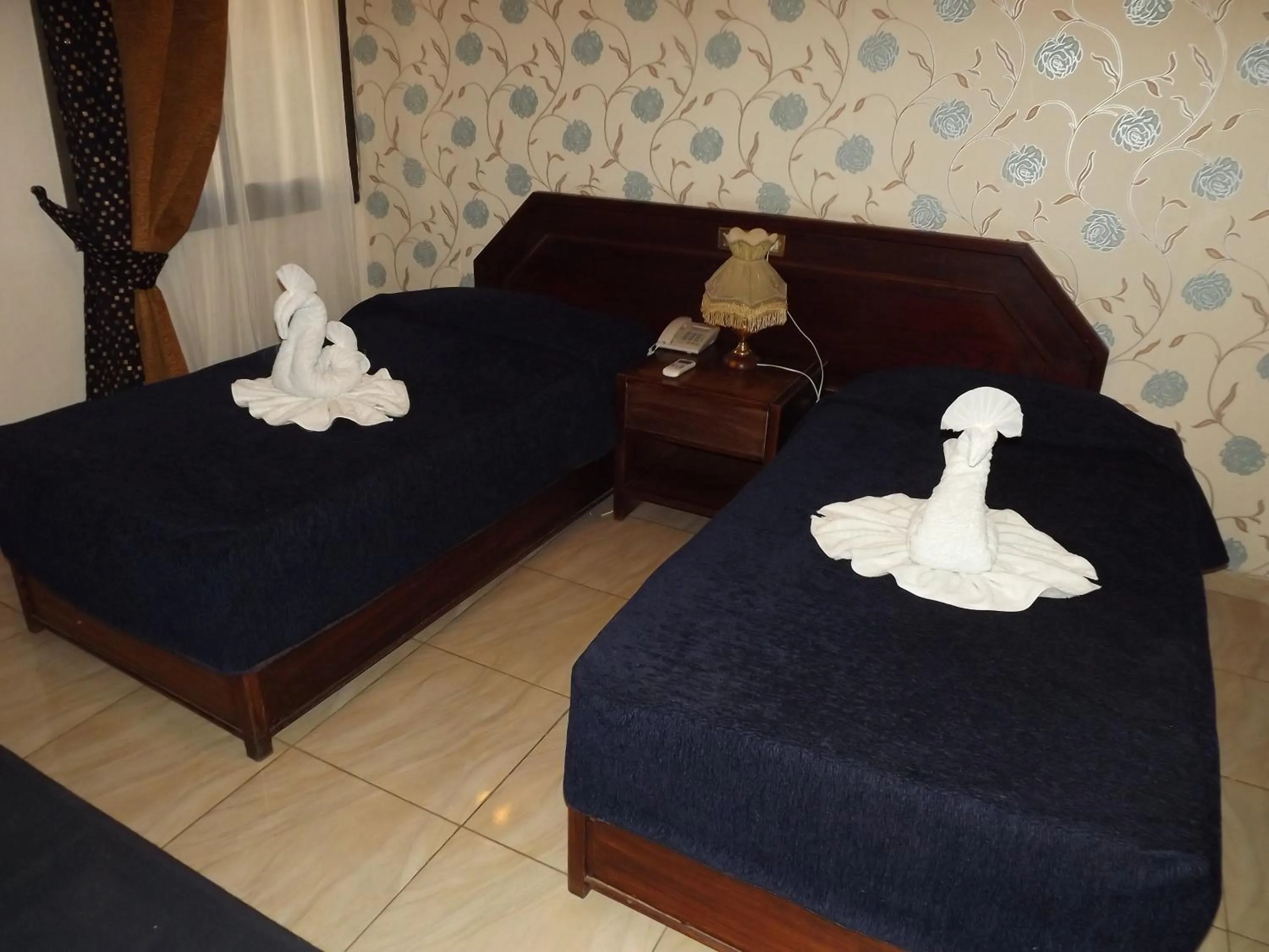 Bed in Mayorca Hotel Cairo