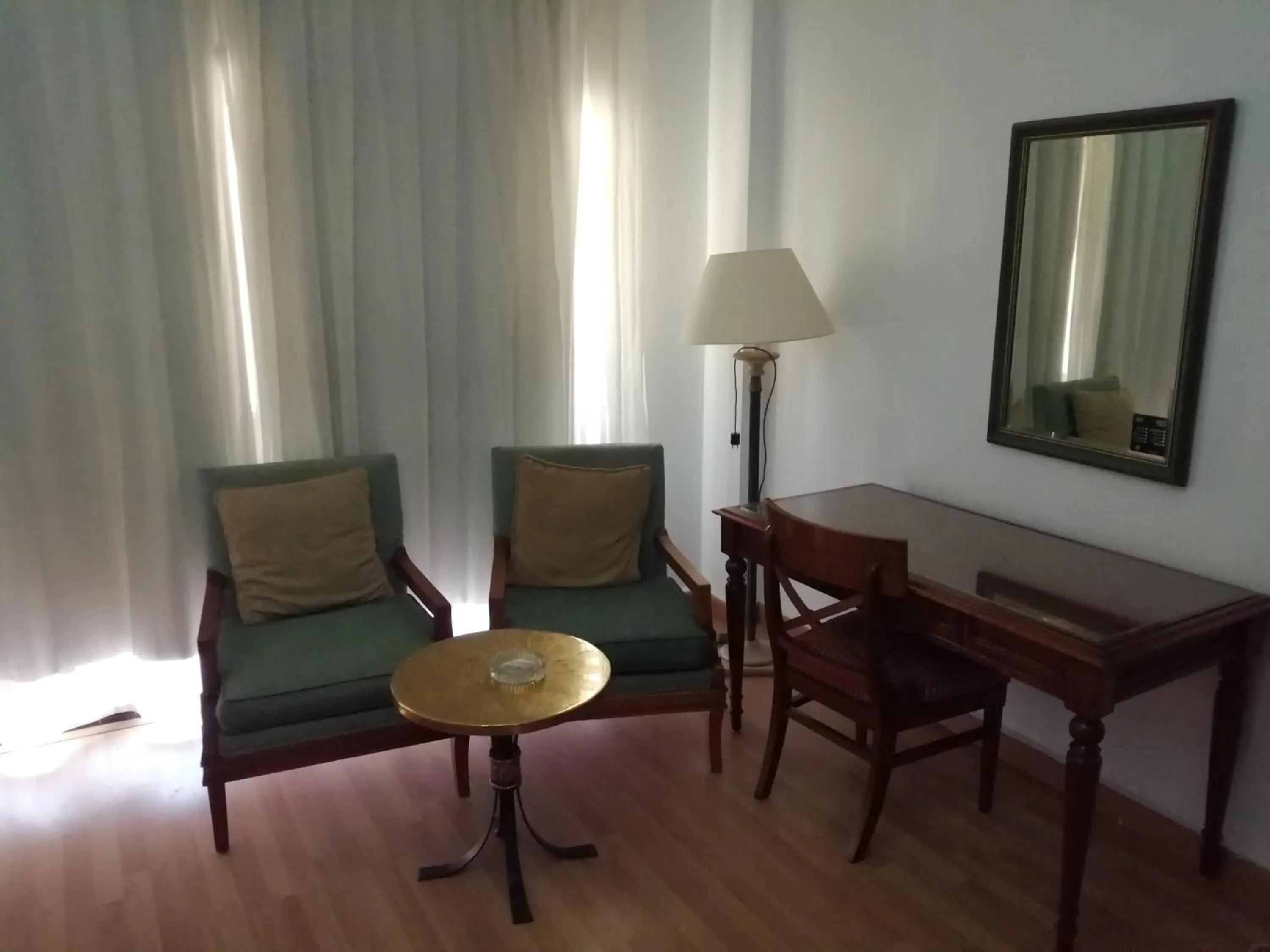 Seating area in Mayorca Hotel Cairo