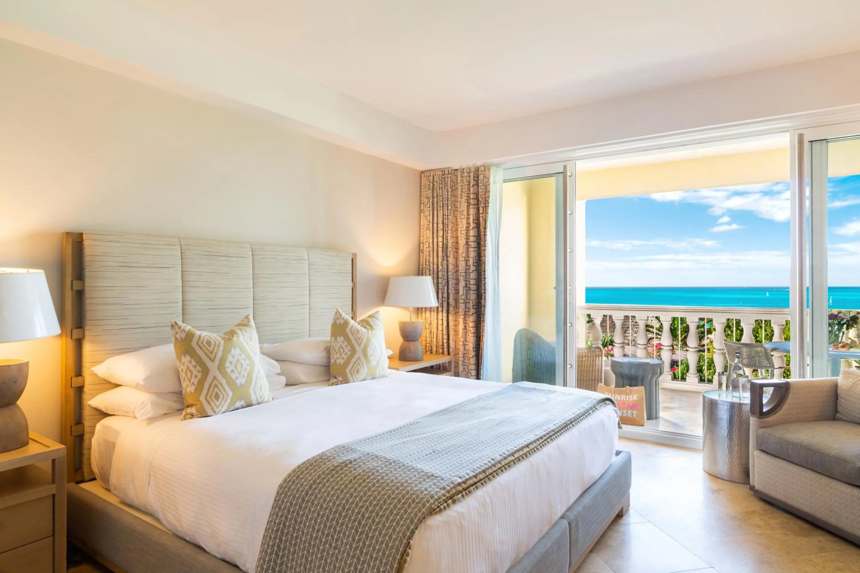 Bed in Grace Bay Club