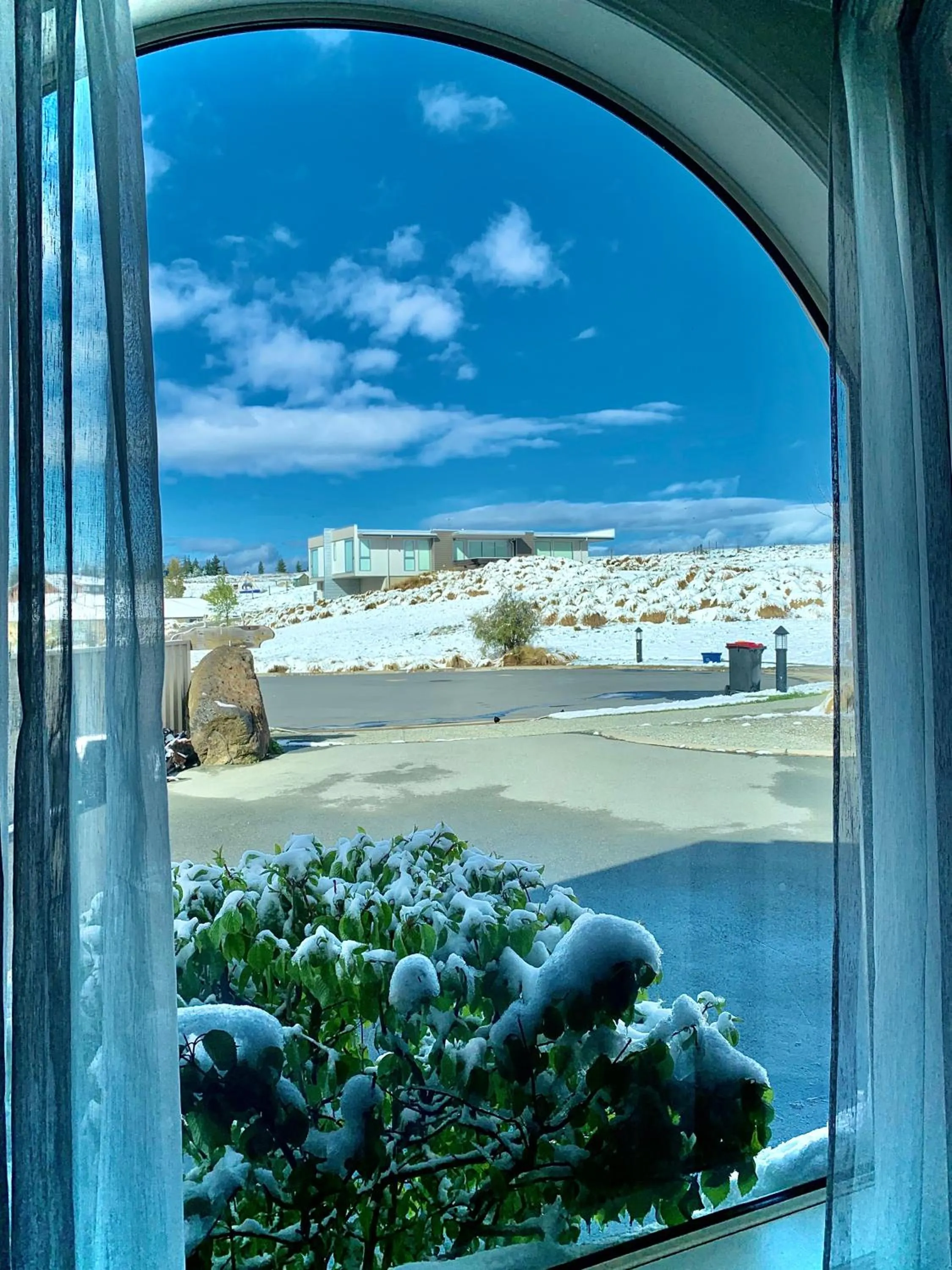Quiet street view in Tekapo Heights
