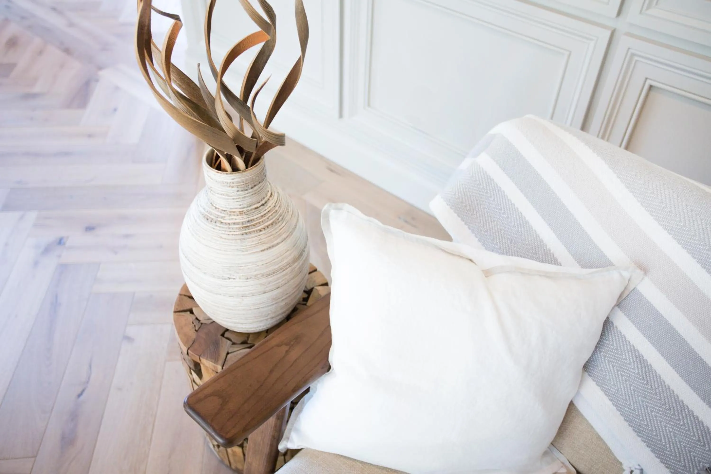 Seating area in Journey East Hampton