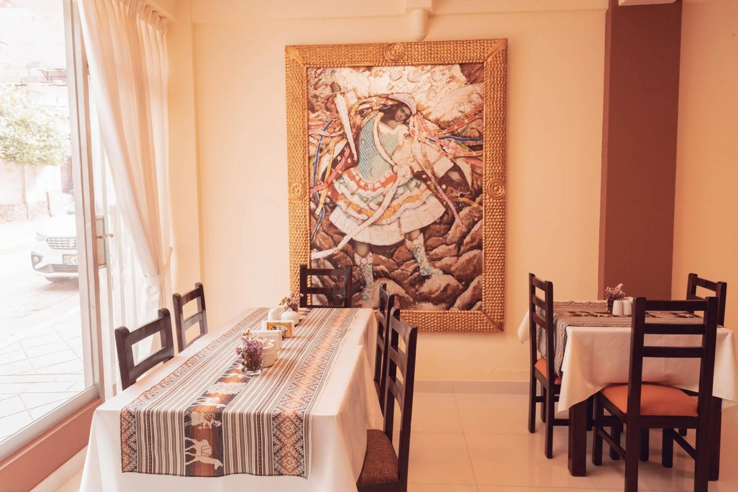 Decorative detail in Hotel Las Quenas