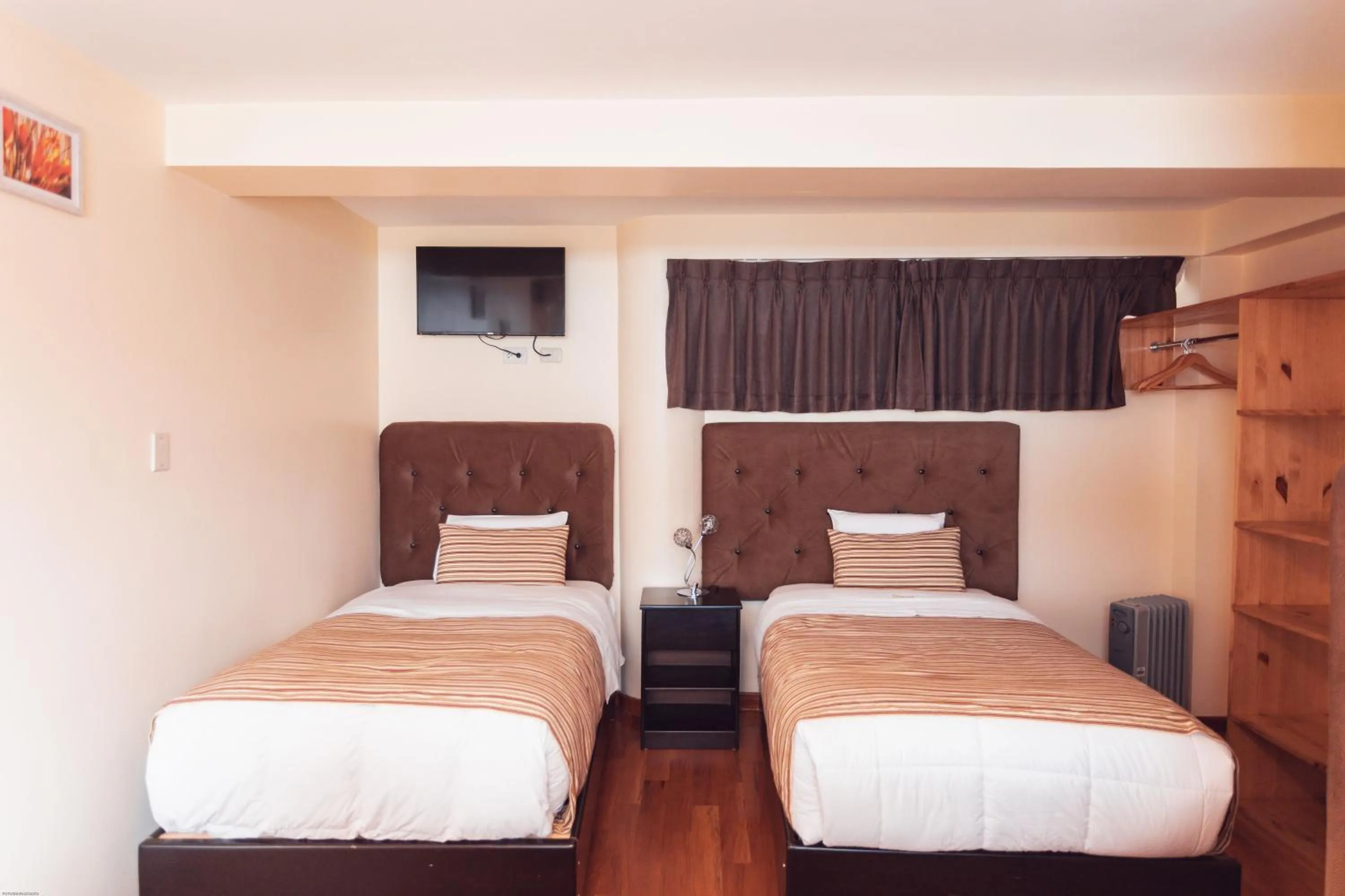 Bed in Hotel Las Quenas