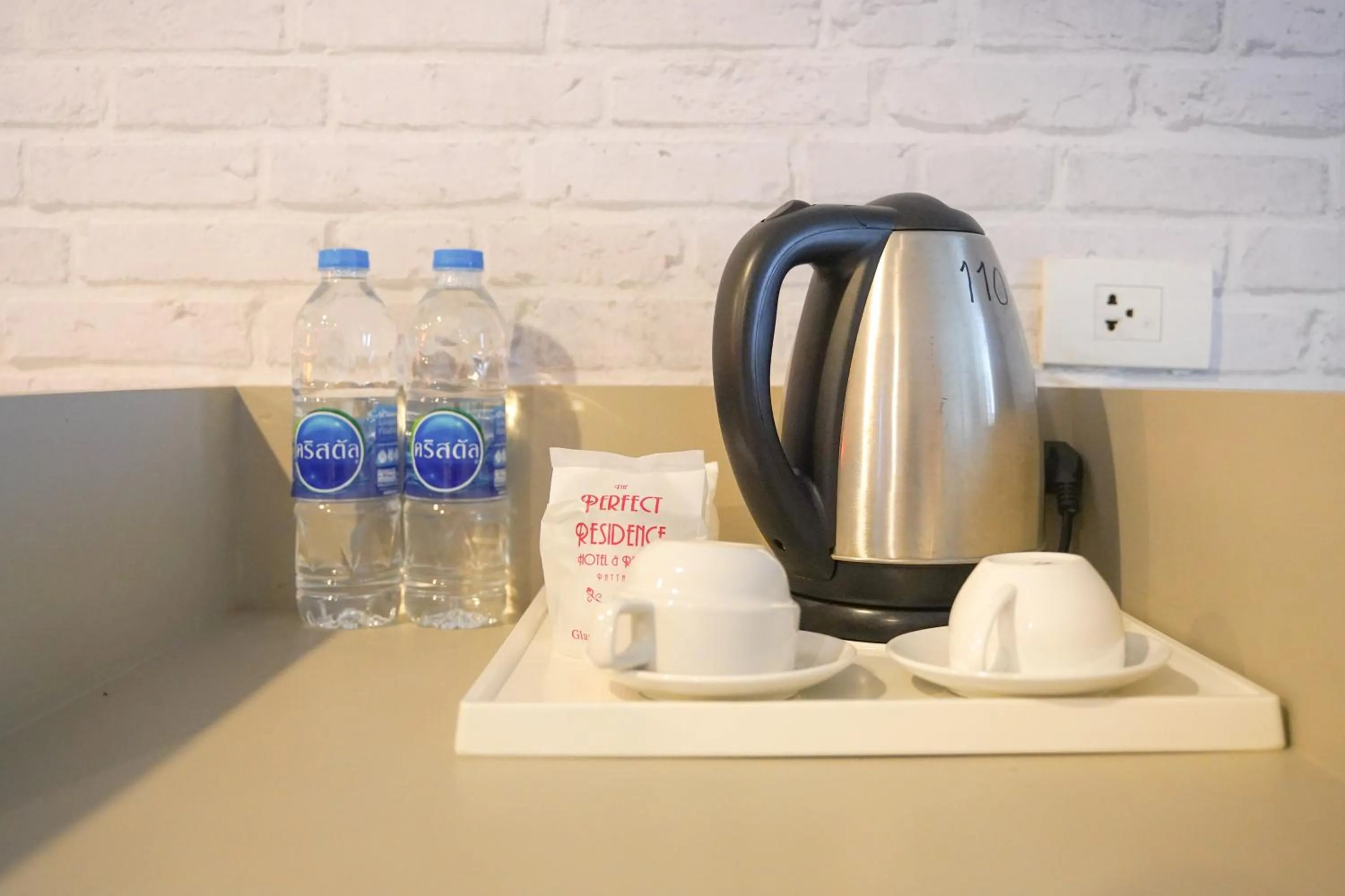 Kitchen or kitchenette in V Style Pattaya North Beach