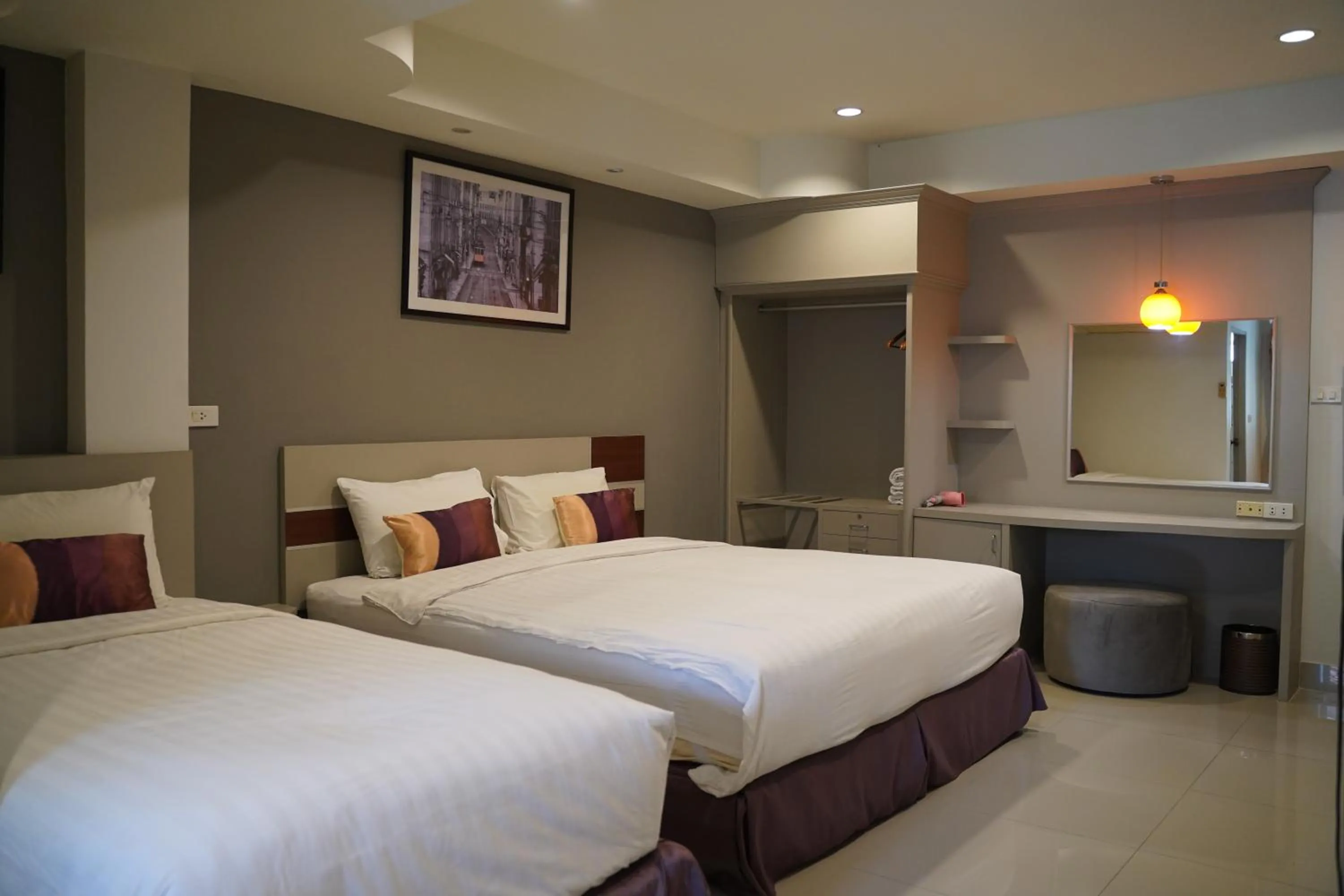 Bedroom, Bed in V Style Pattaya North Beach