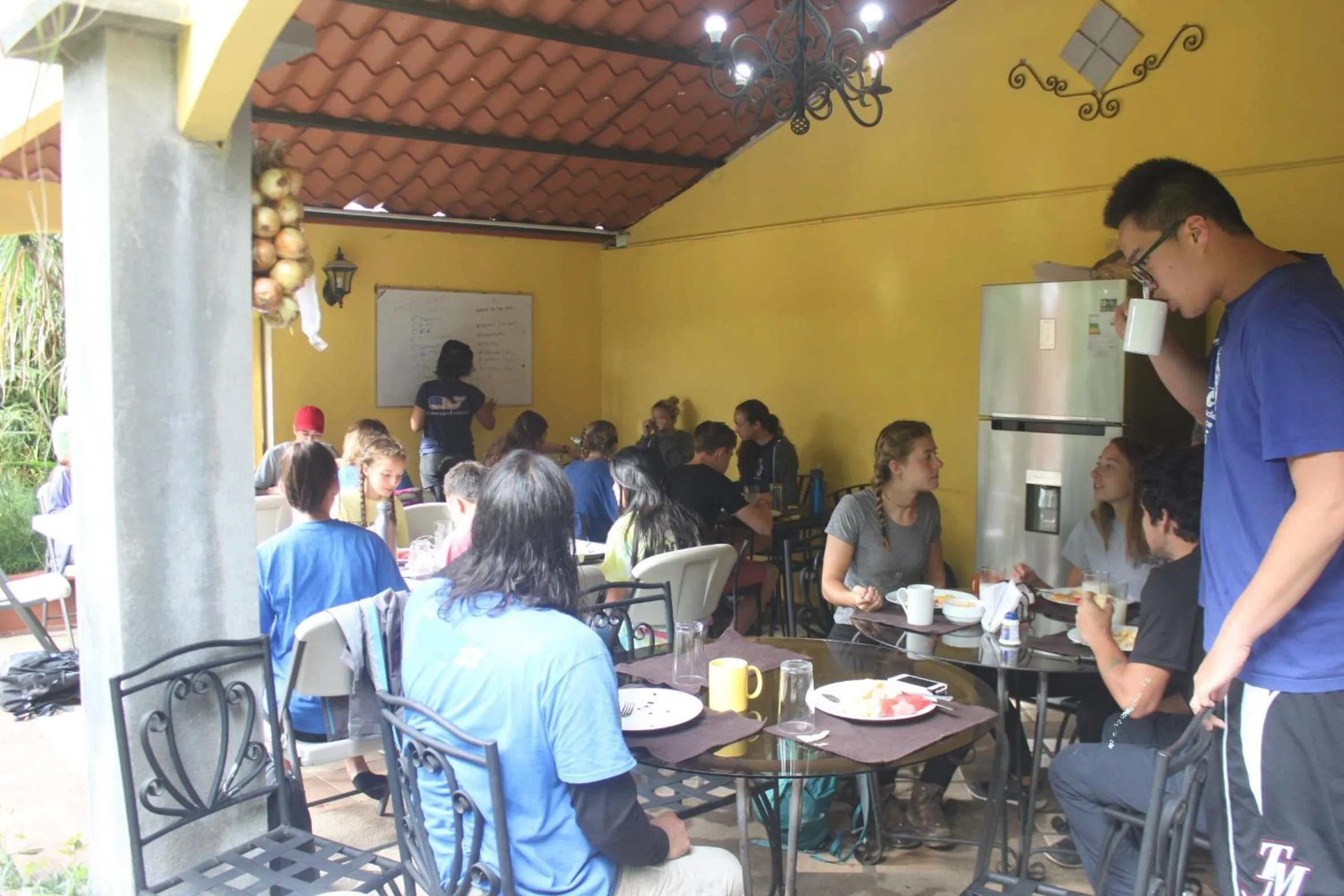 Continental breakfast in Hotel Santa Maria Inn
