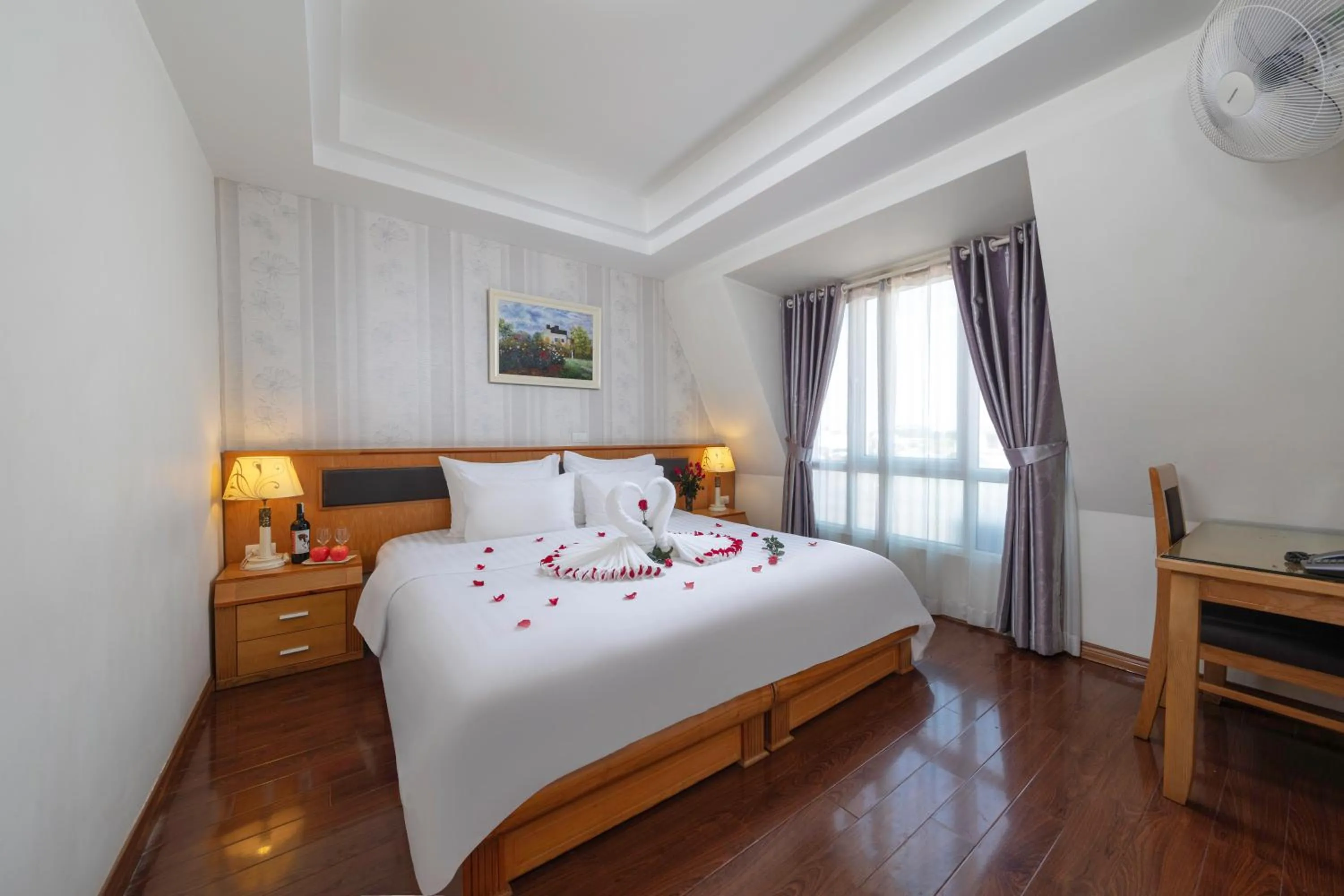 Bedroom in Skygem Boutique Hotel