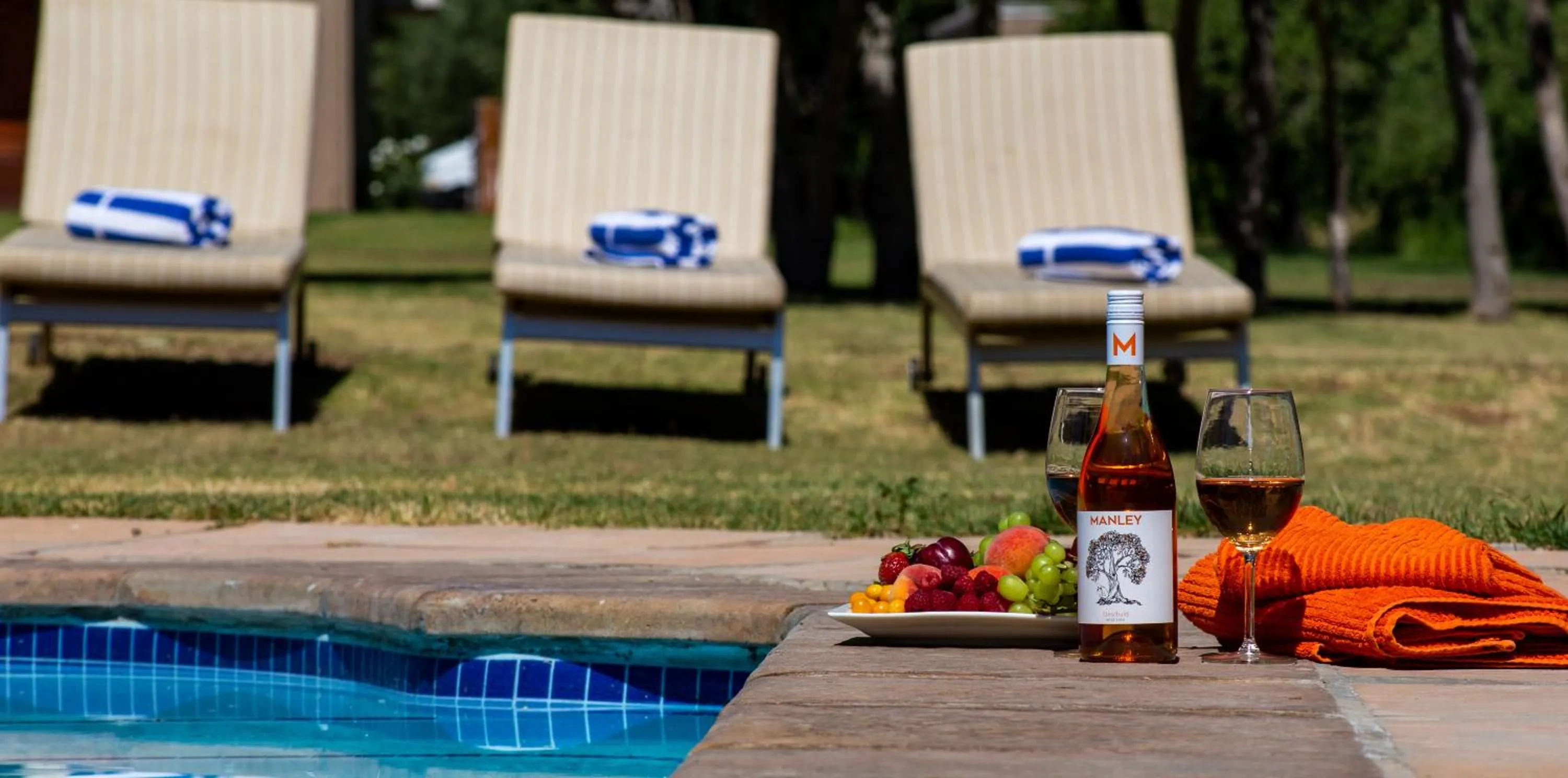 Food and drinks in Manley Wine Estate