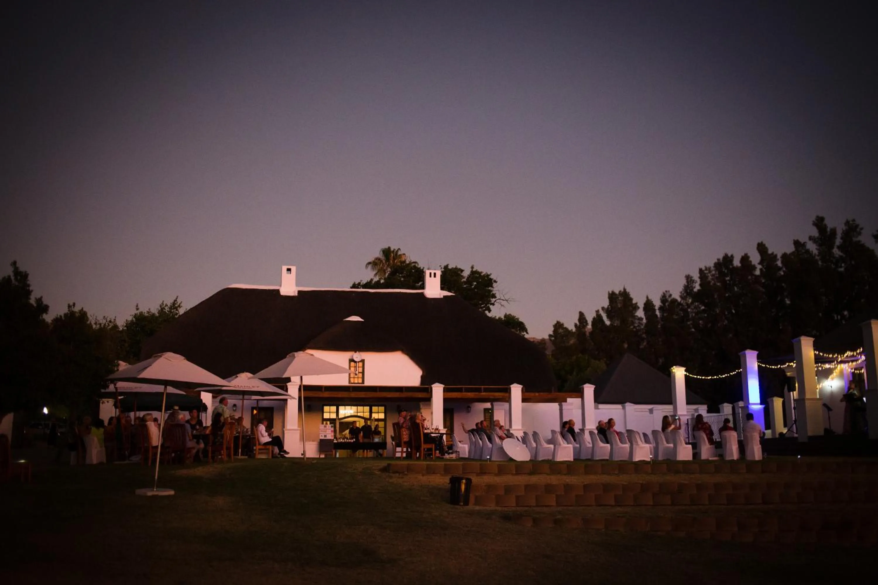 Night in Manley Wine Estate