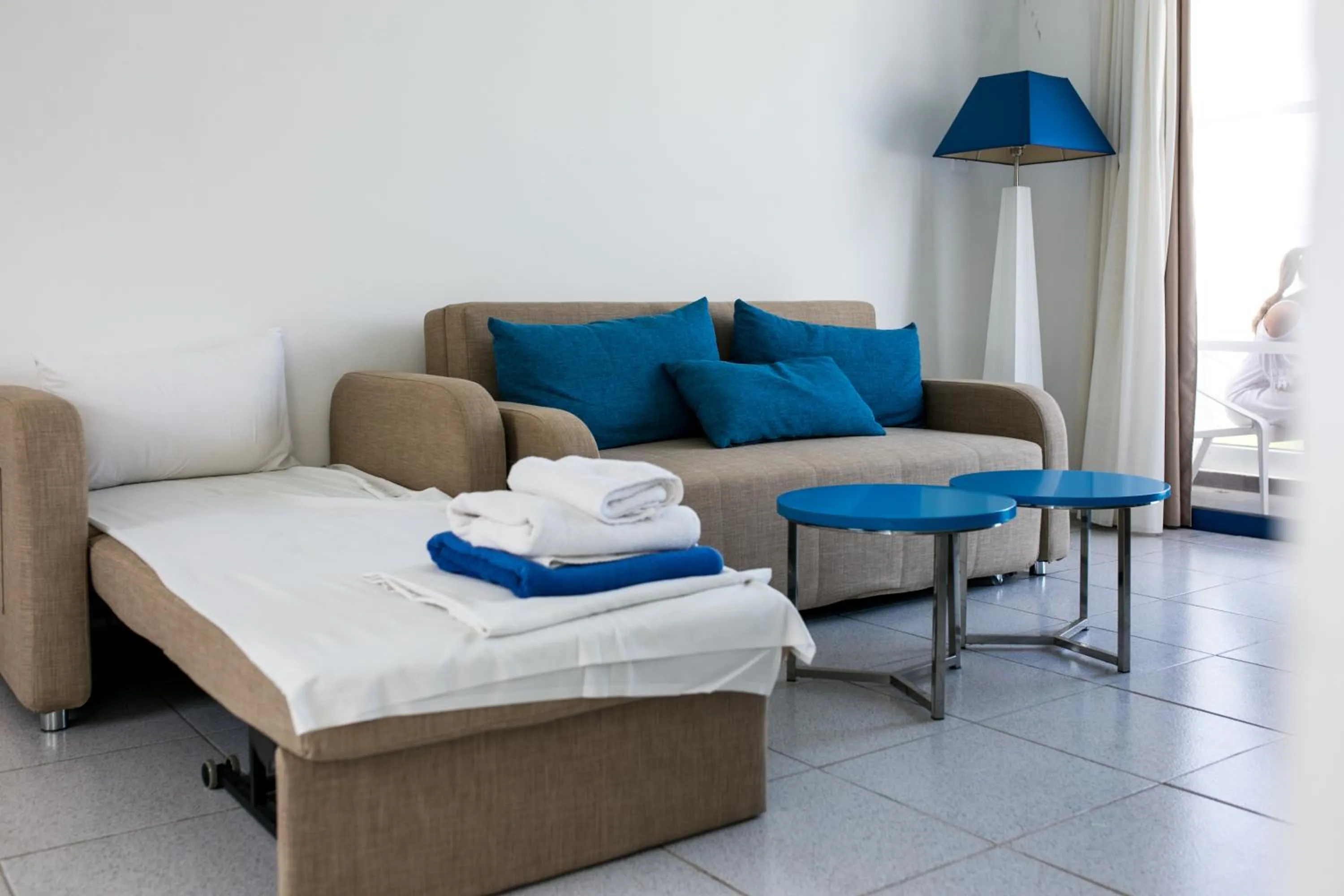 Living room, Bed in Marica's Boutique Hotel