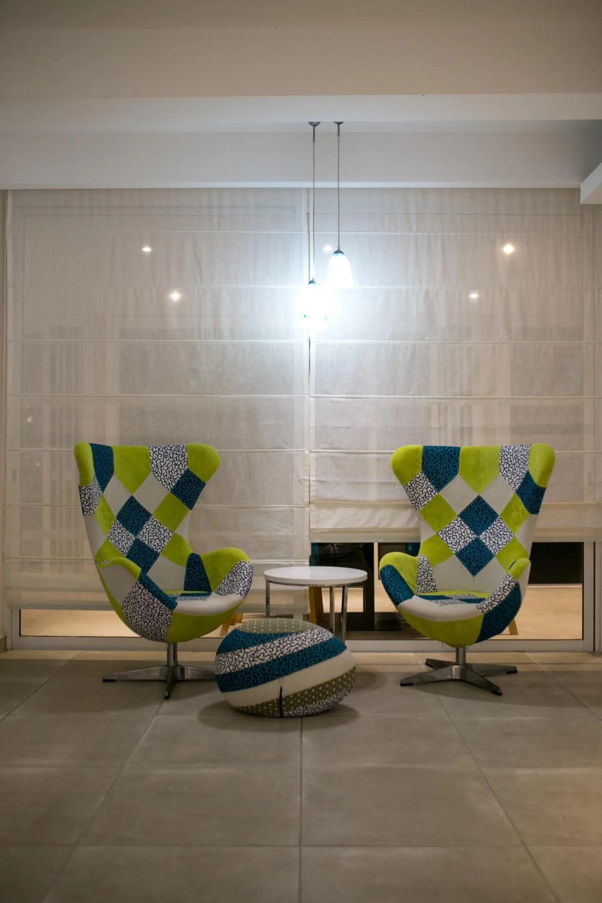 Seating area in Marica's Boutique Hotel