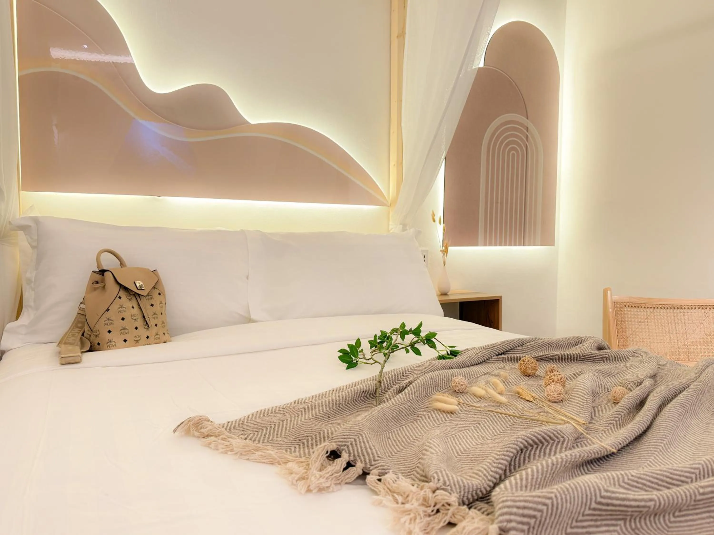 Bed in Apple 1 Hotel Queensbay