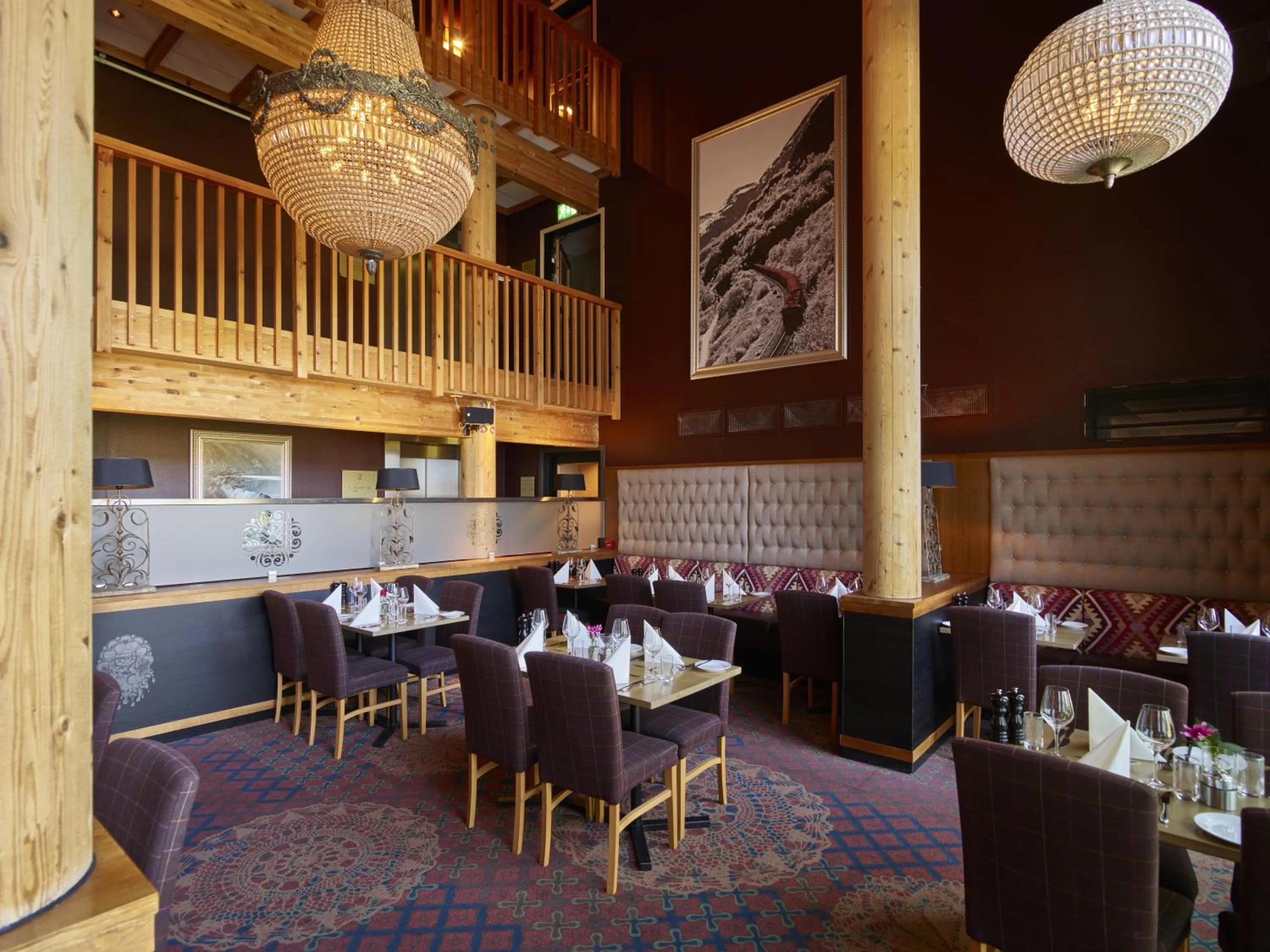 Restaurant/places to eat in Fretheim Hotel