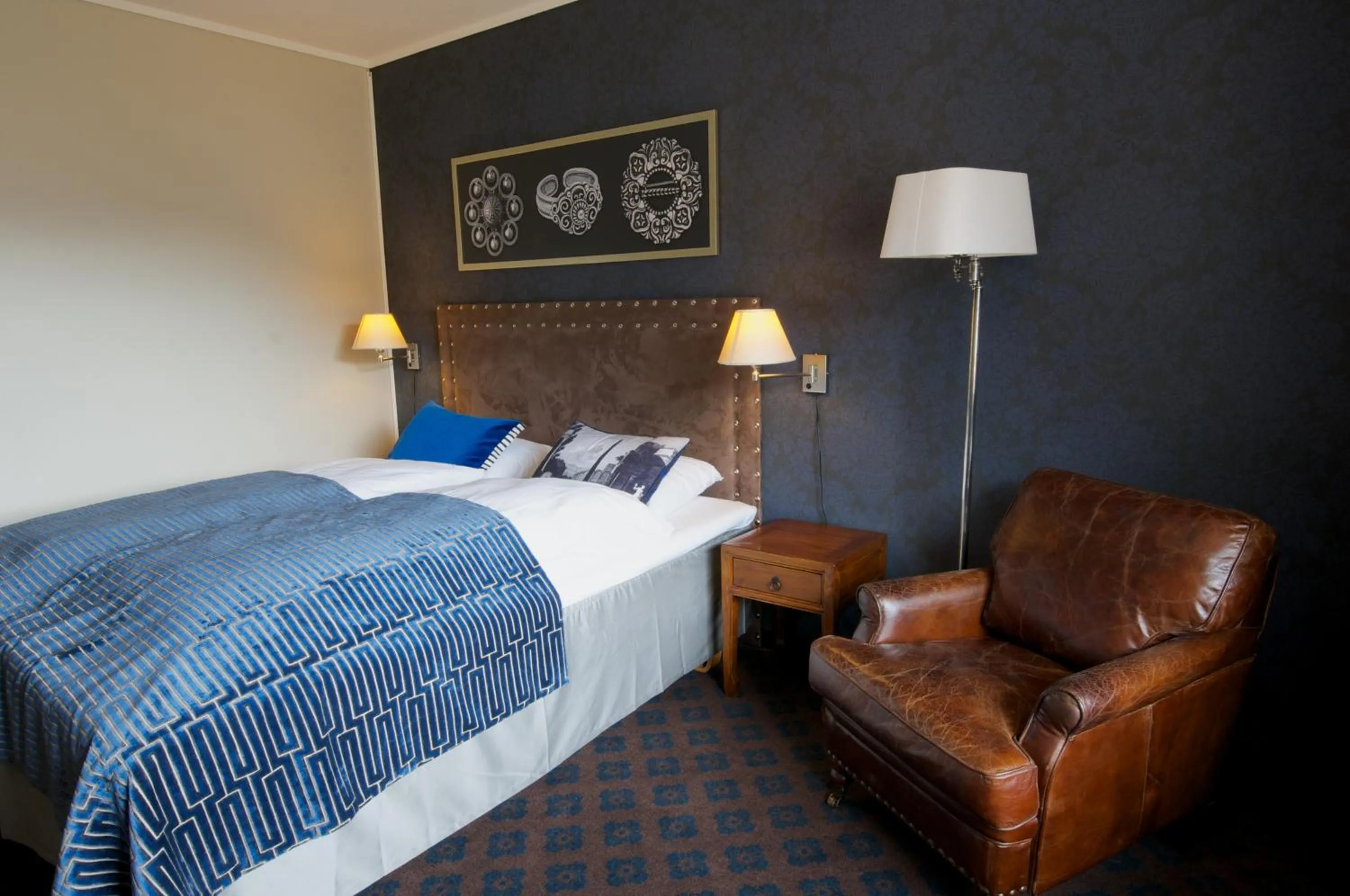 Bedroom, Bed in Fretheim Hotel