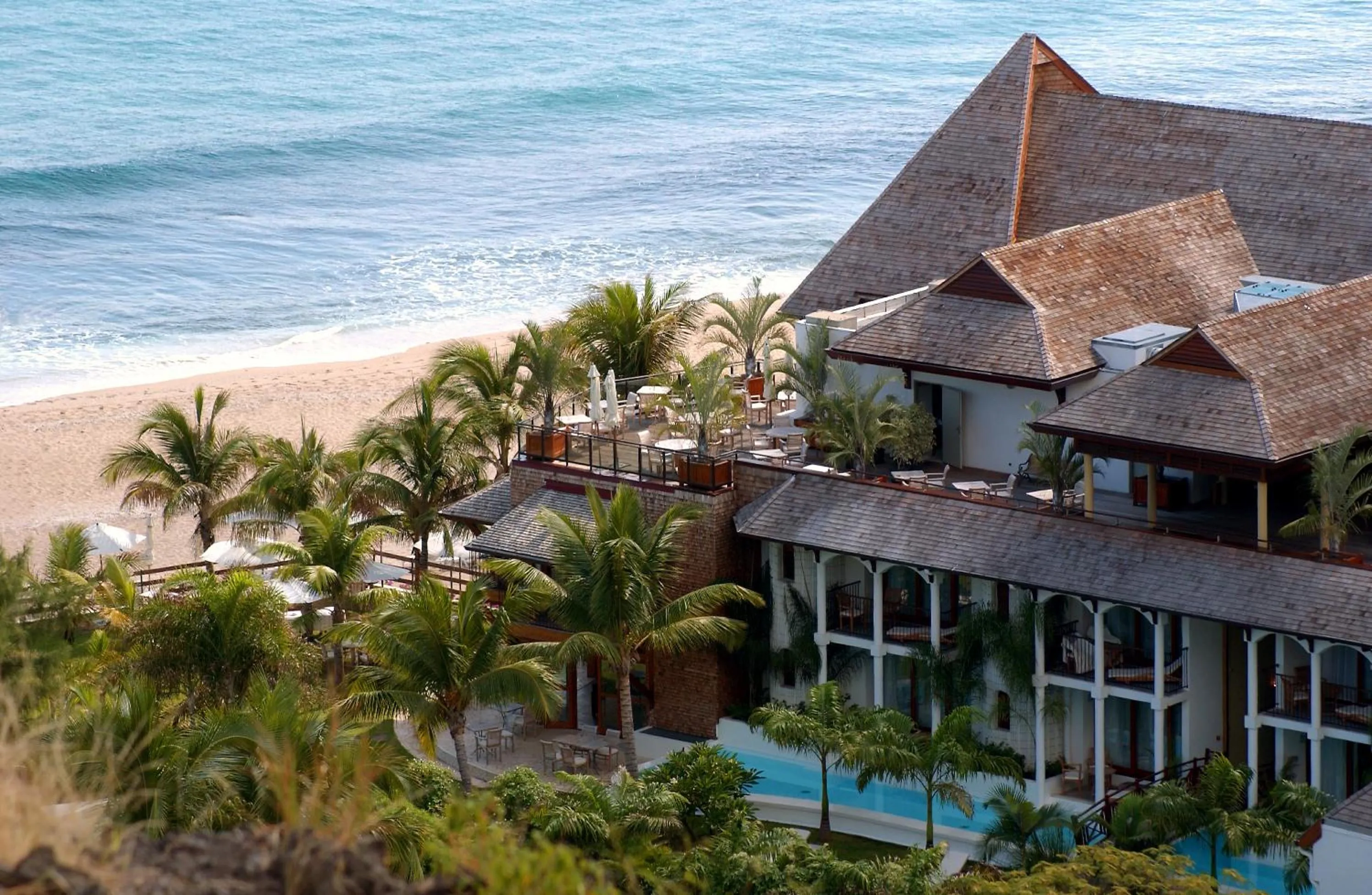 Bird's eye view in Le Saint Alexis **** Hotel & Spa