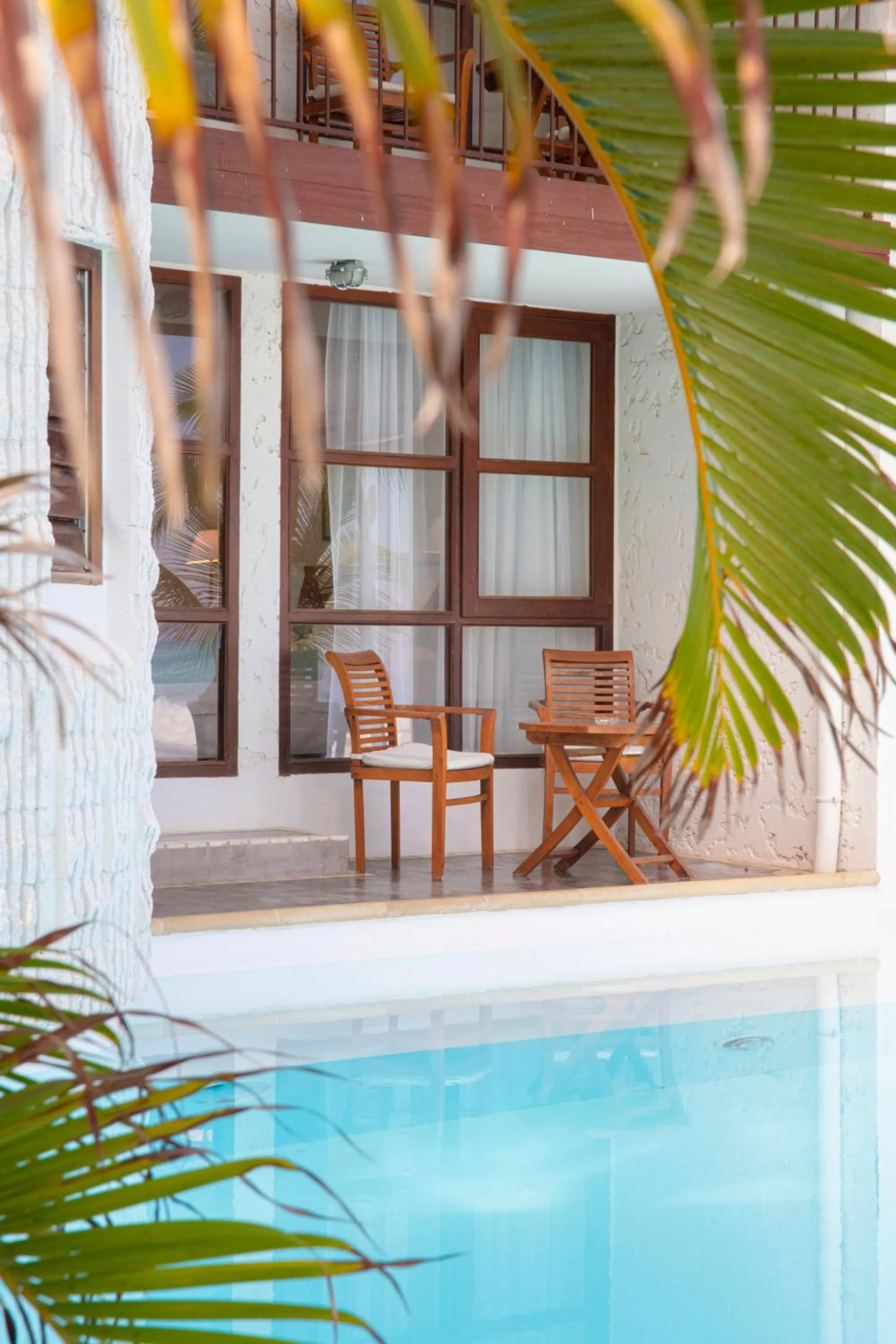 Balcony/Terrace in Le Saint Alexis **** Hotel & Spa