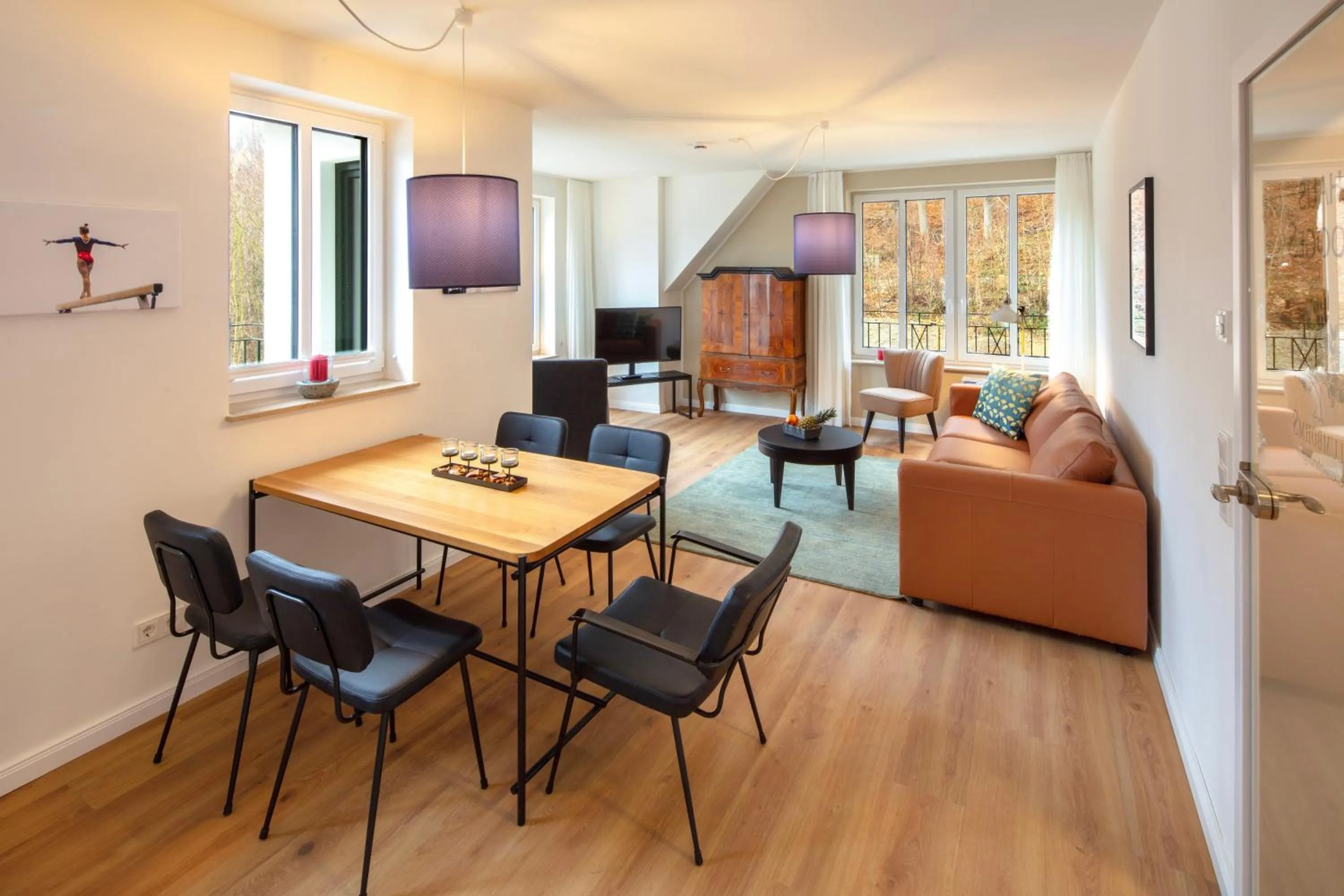 Living room in Plumbohms ECHT-HARZ-HOTEL