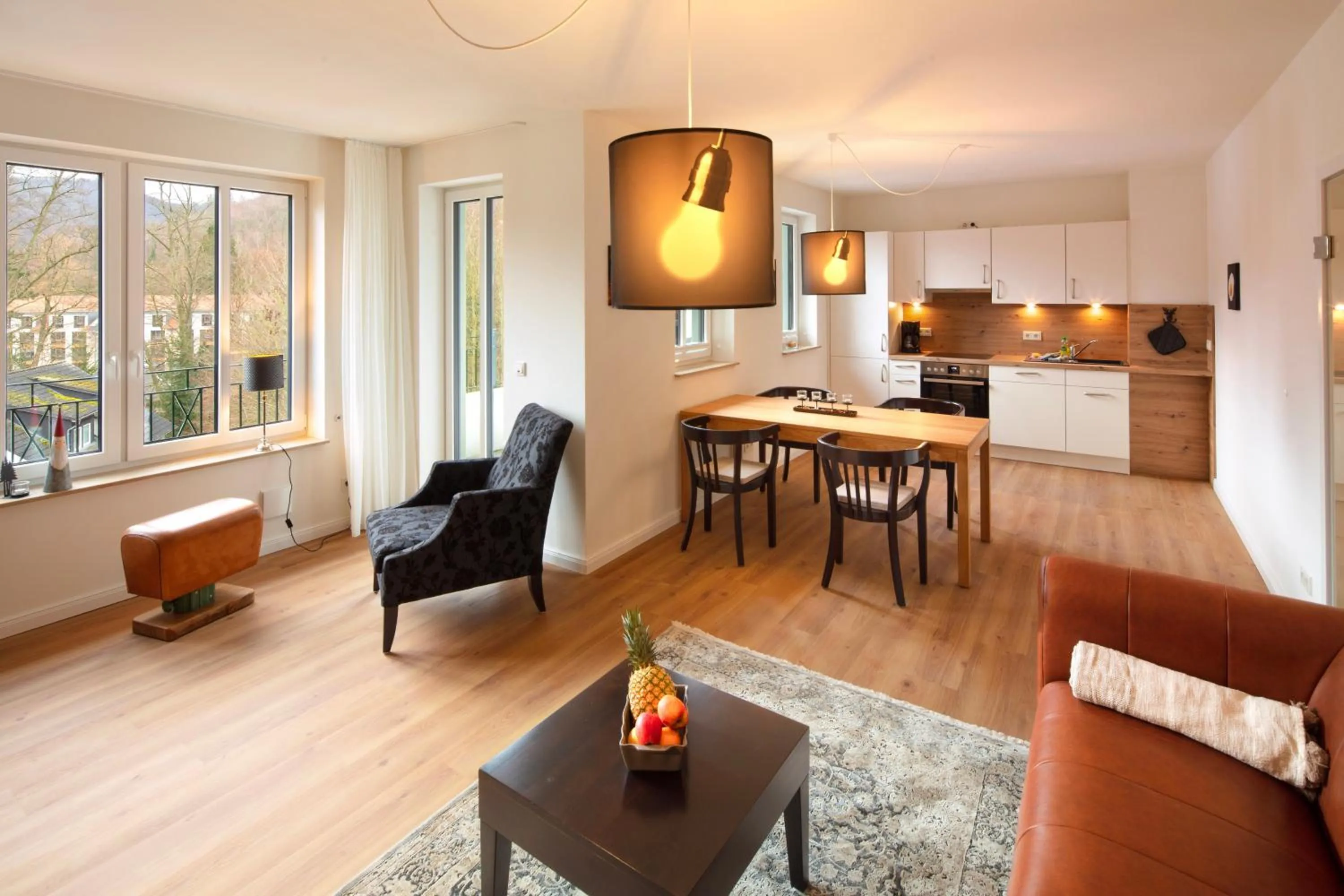 Kitchen or kitchenette in Plumbohms ECHT-HARZ-HOTEL