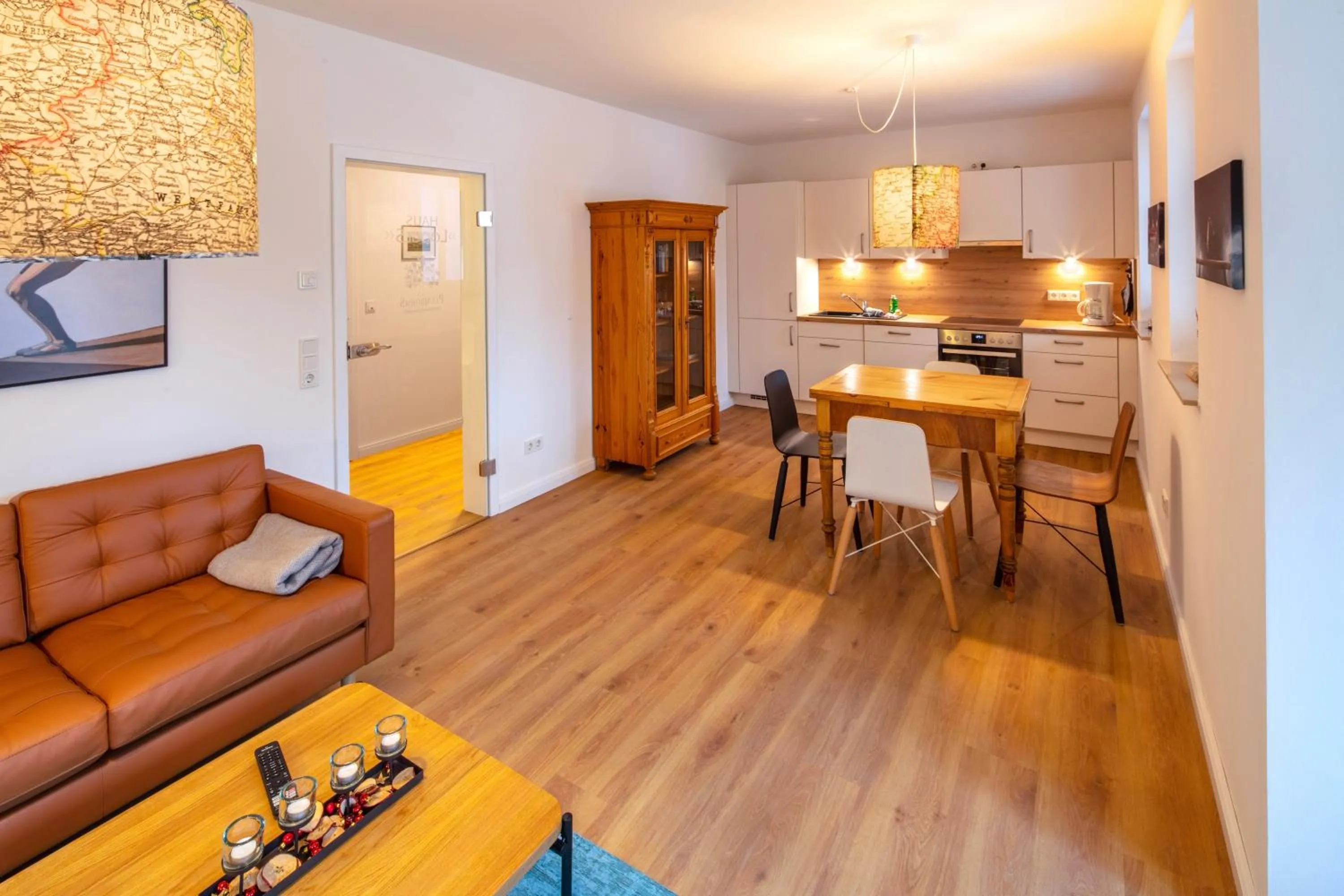 Kitchen or kitchenette in Plumbohms ECHT-HARZ-HOTEL