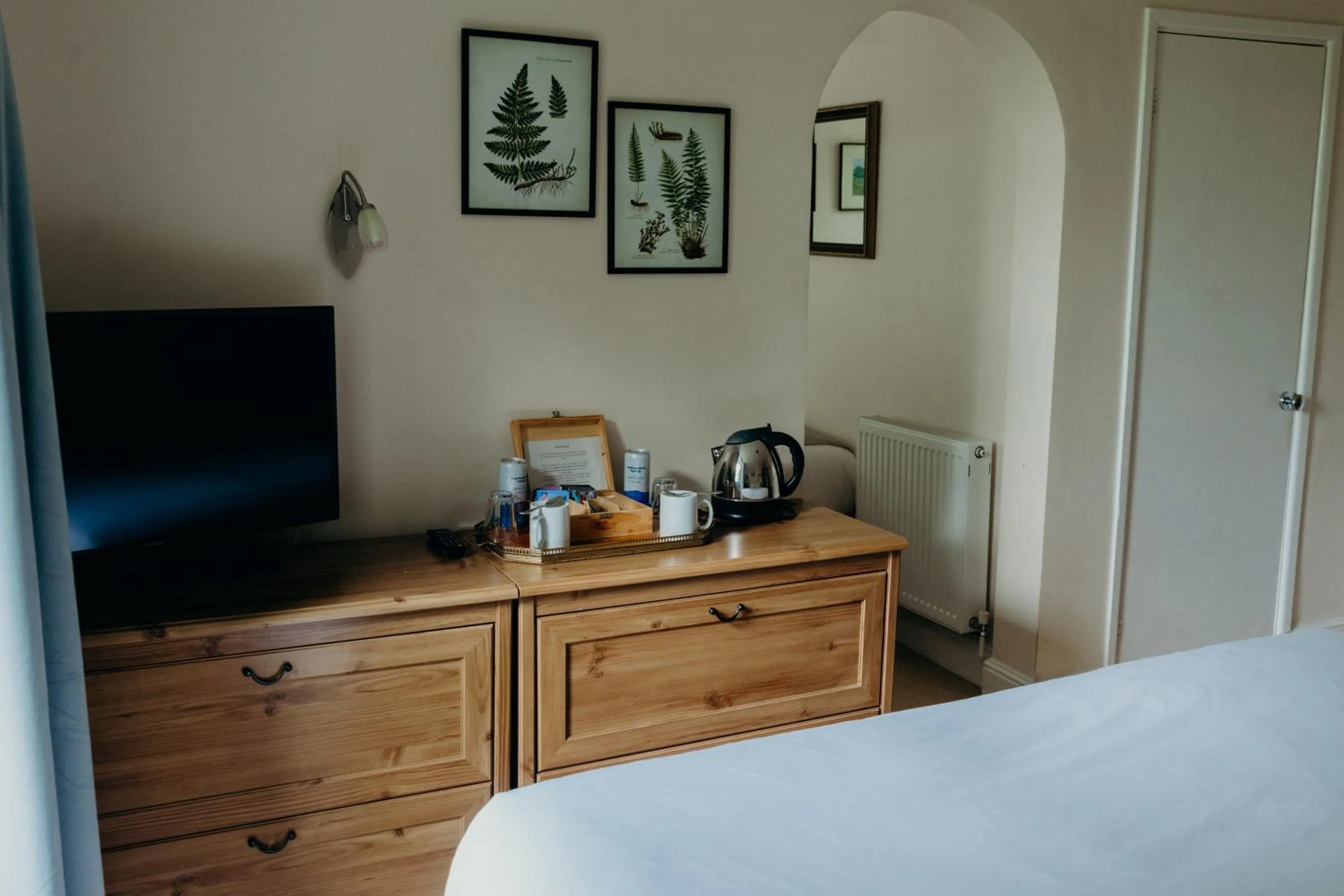 Coffee/tea facilities, Bed in Lydford House