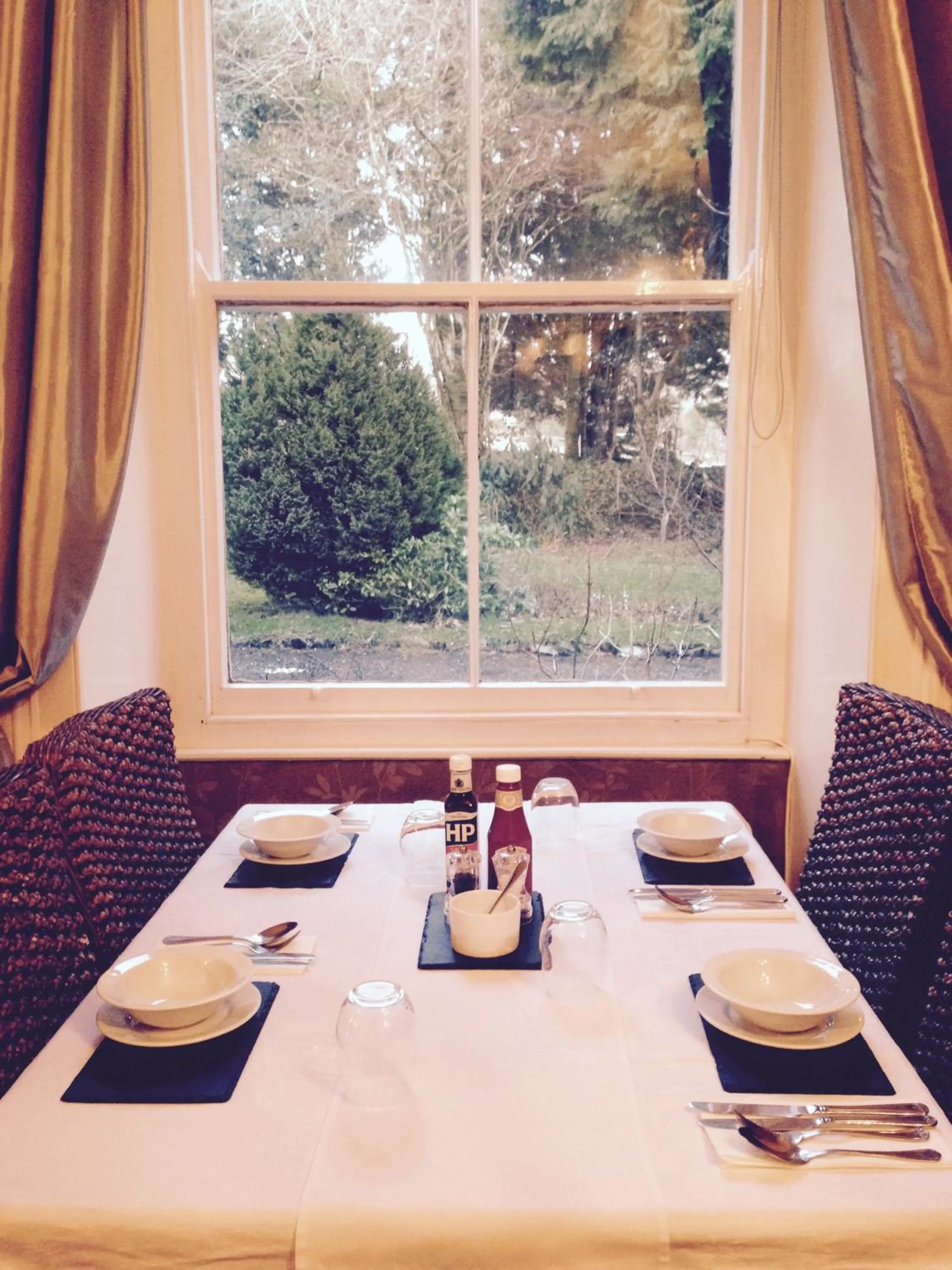 Dining area in Lydford House